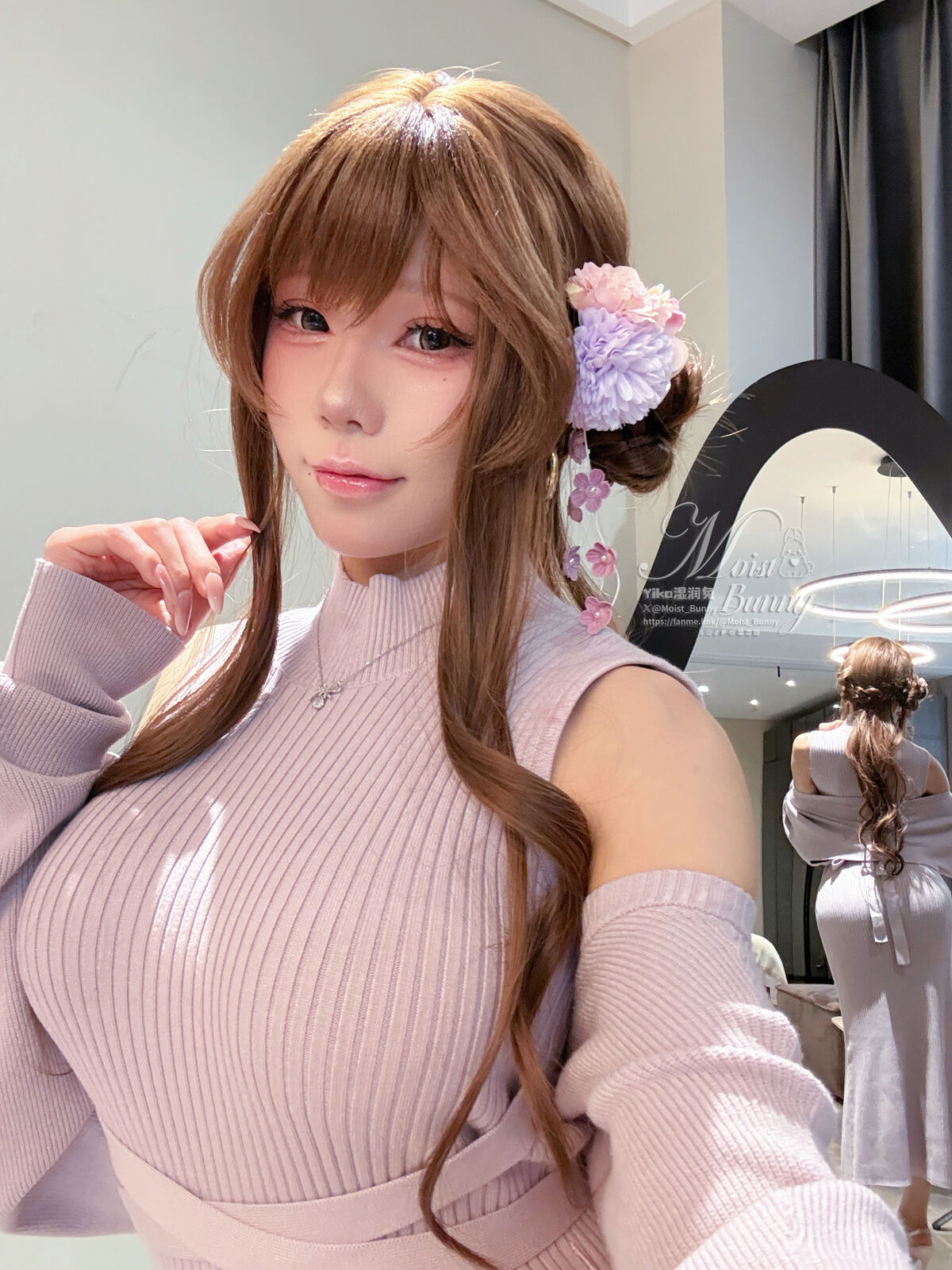 Coser@黏黏团子兔 - 2601月作品 在丈夫身边 Part01