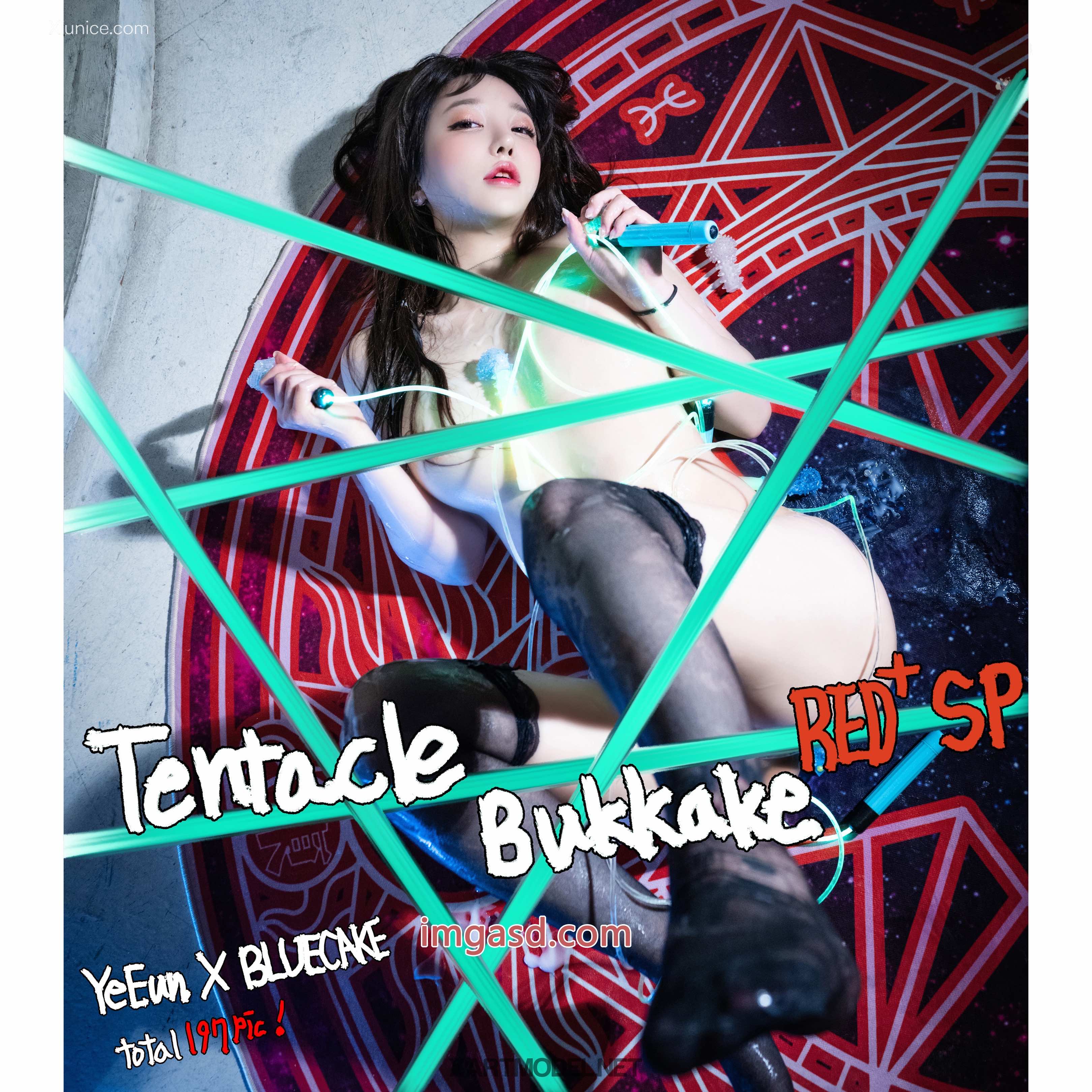 BLUECAKE Son Ye-Eun (손예은) – Tentacle Bukkake 4K