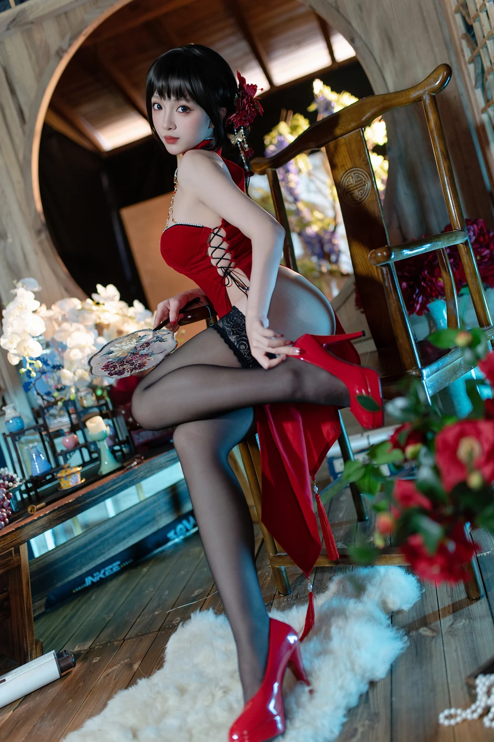 Cosplay Bangni邦尼 – 元旦旗袍