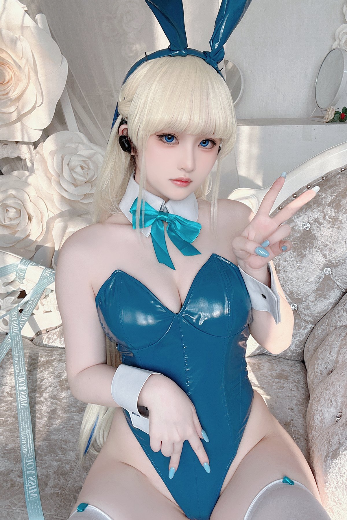 Coser@屿鱼 - 蔚蓝档案 飞鸟马时 兔女郎 S