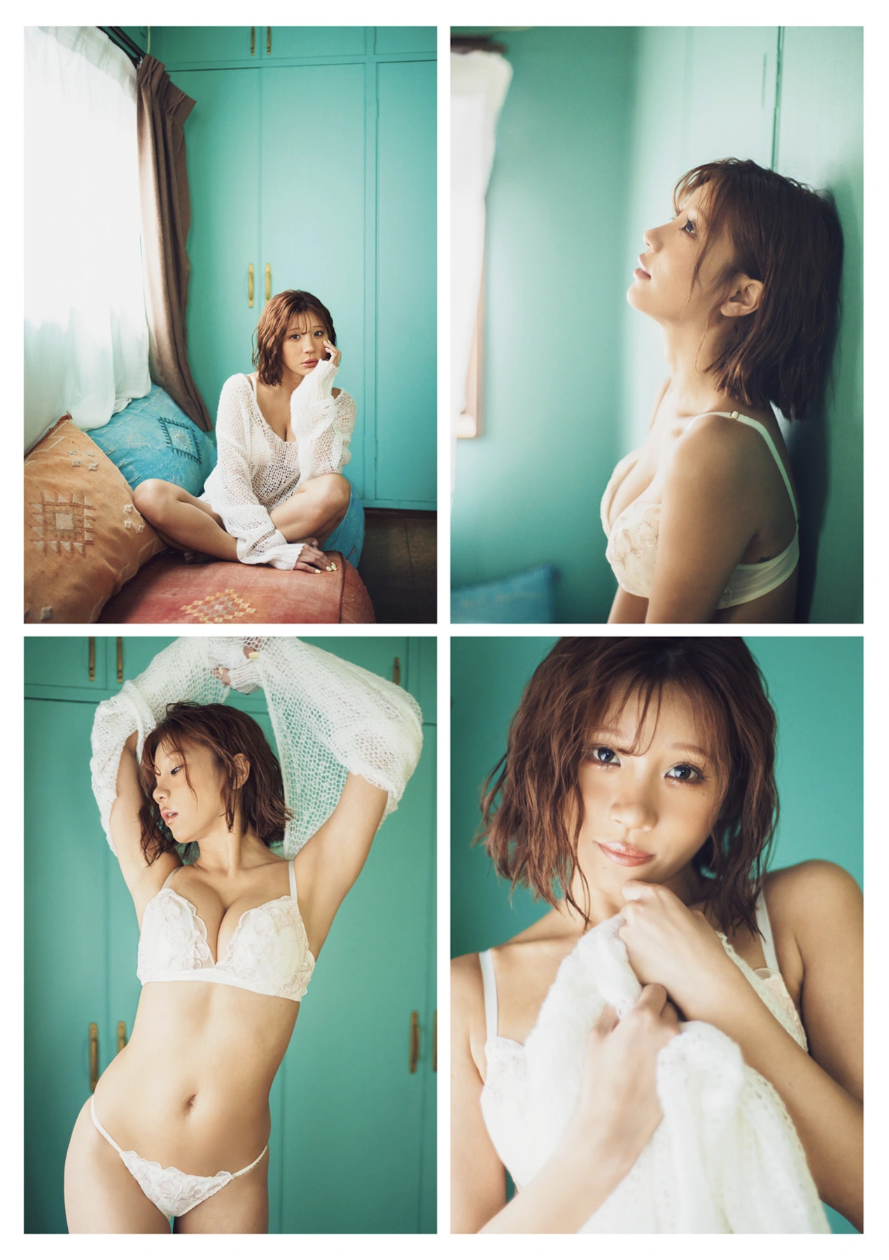 Miyuu Mizushima 水島美結, Aya Hazuki 葉月あや, GIRLS Graph.010