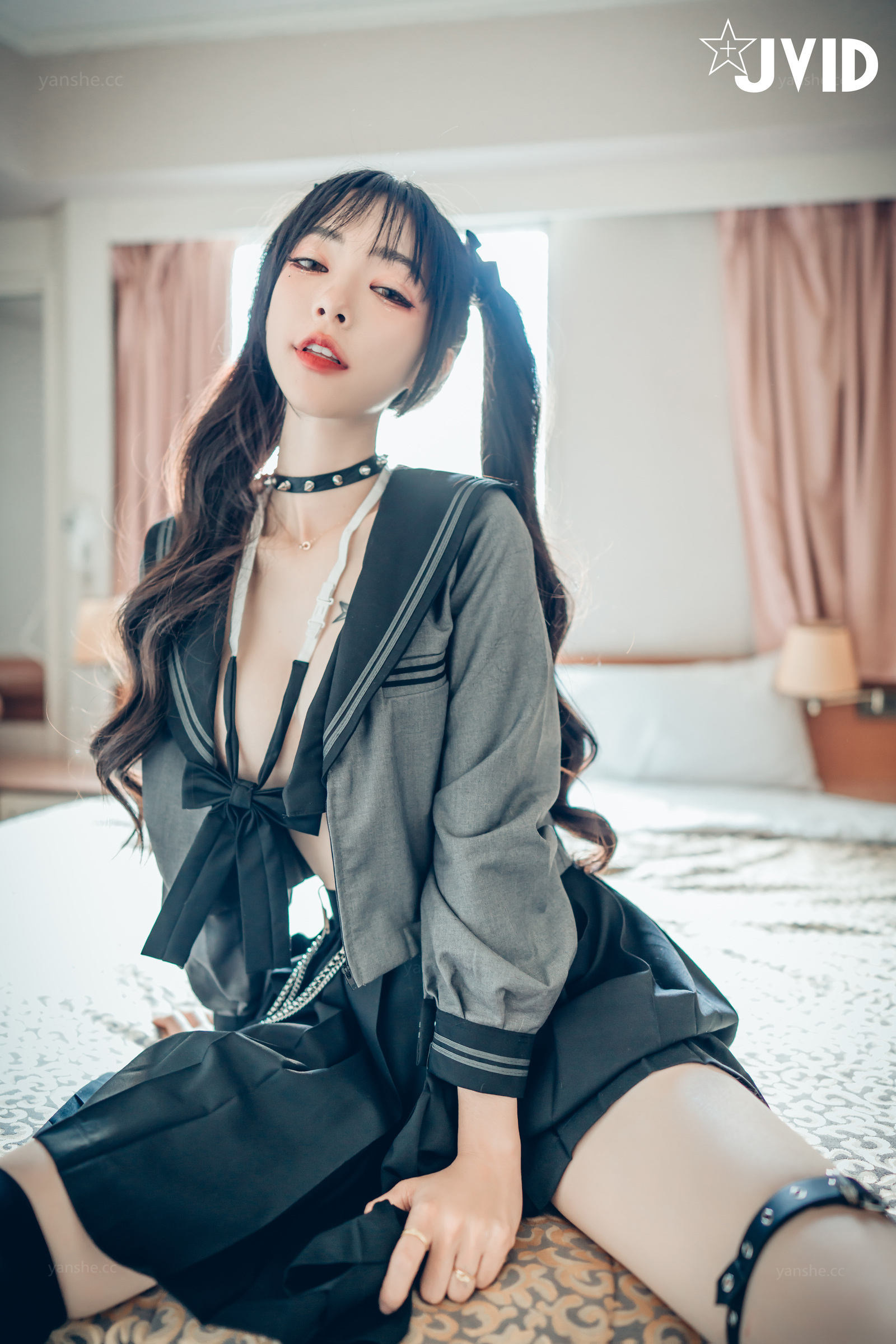 [JVID] 飄飄哥 – 色色妄想系列 校花也是大姐頭