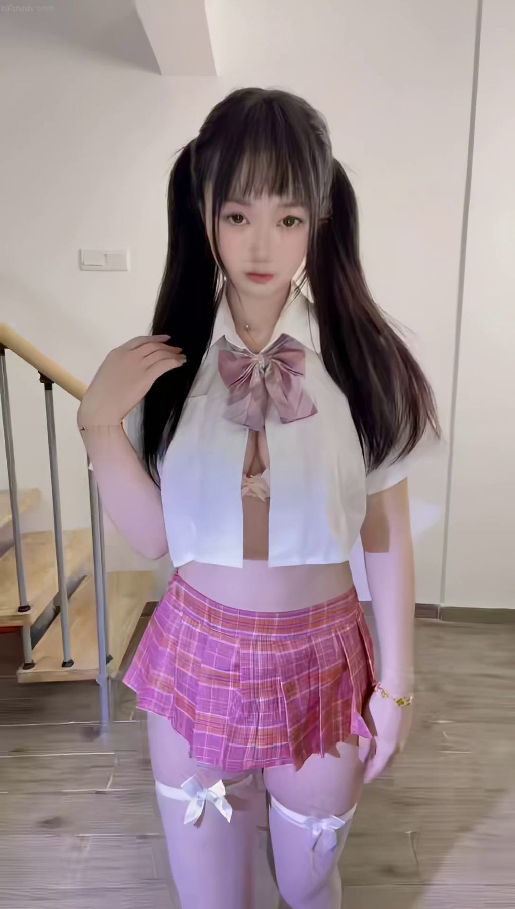 菜菜喵: 抖音性感小女神 付费定制 情趣内衣诱惑 透视毛毛 46 菜菜喵: 抖音性感小女神 付费定制 情趣内衣诱惑 透视毛毛