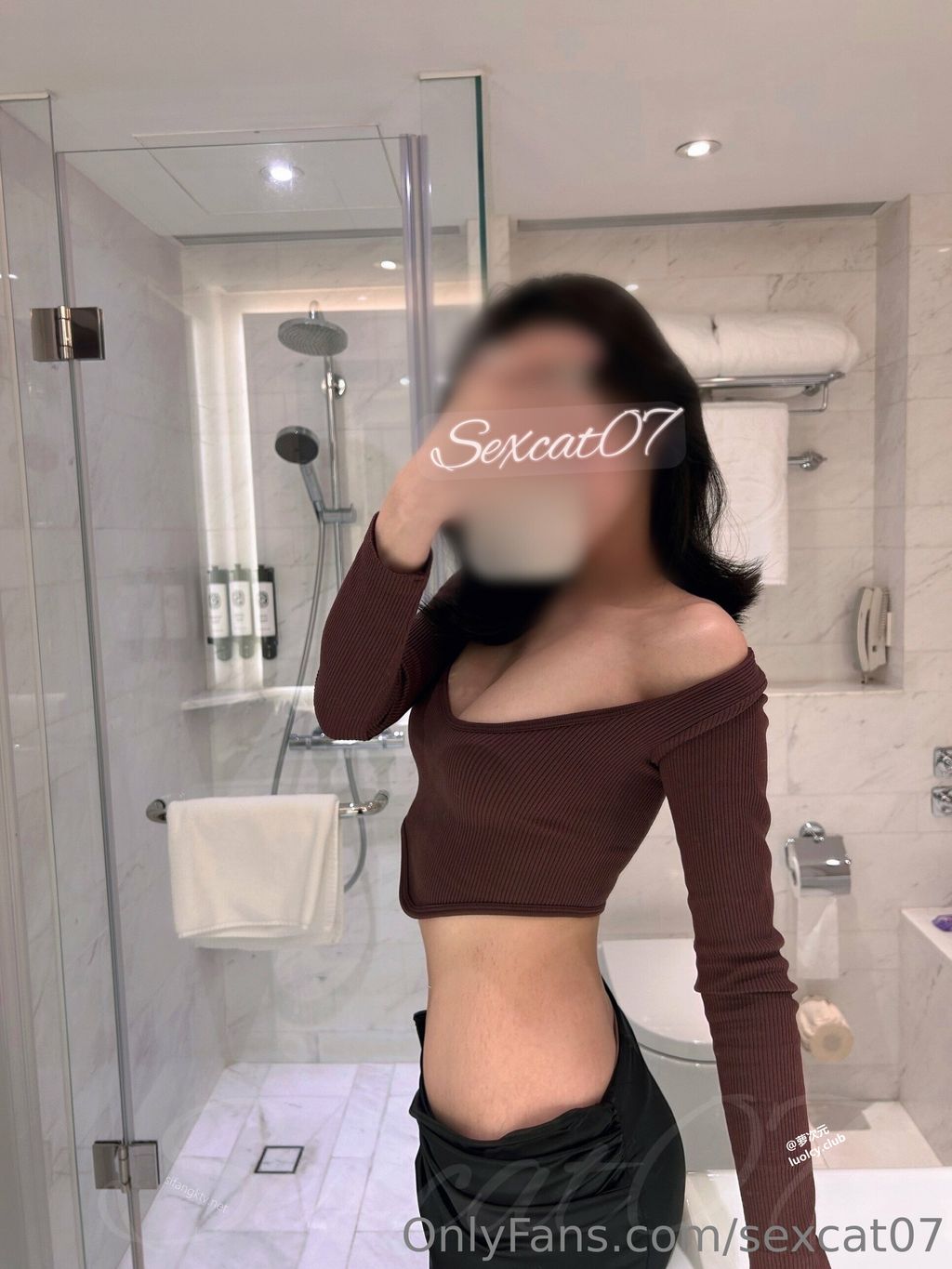 [OtherXXX] Sexcat(性感的猫)： OF究极绿帽骚妻 健身室大乱交混战