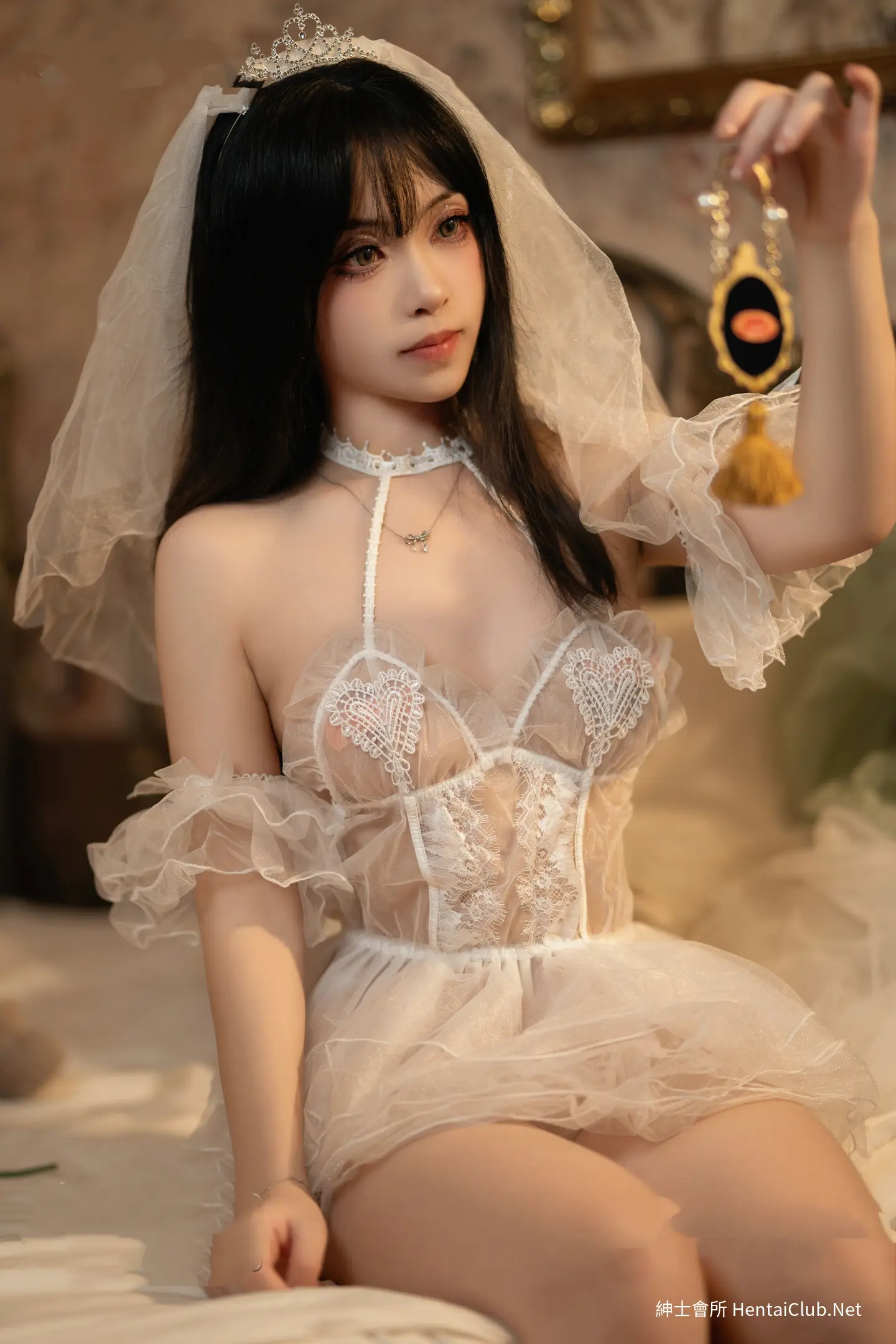 邦尼 白色花嫁
