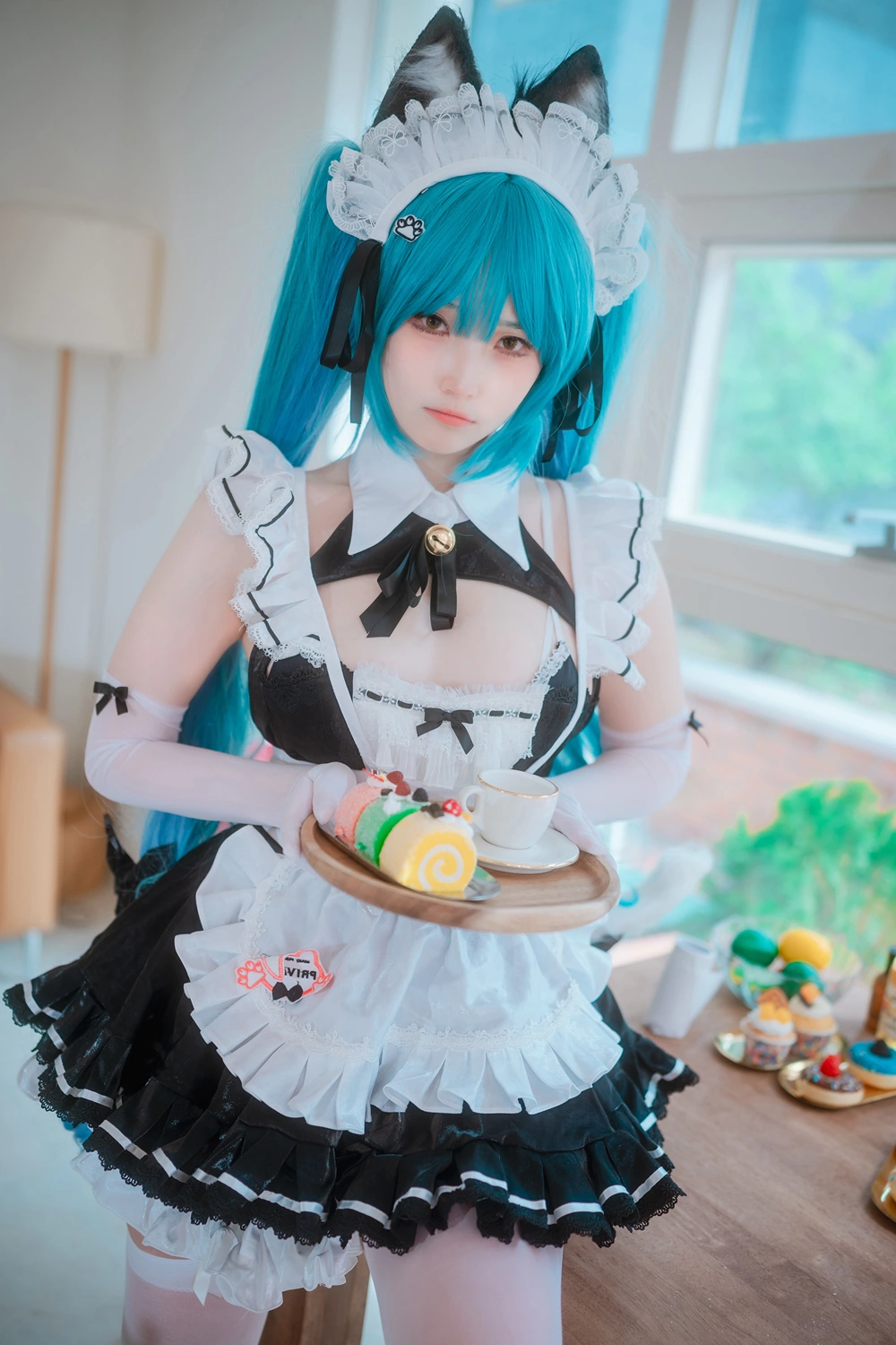 Bambi 밤비, DJAWA 「Nikke Privaty Unkind Maid」 Set.02