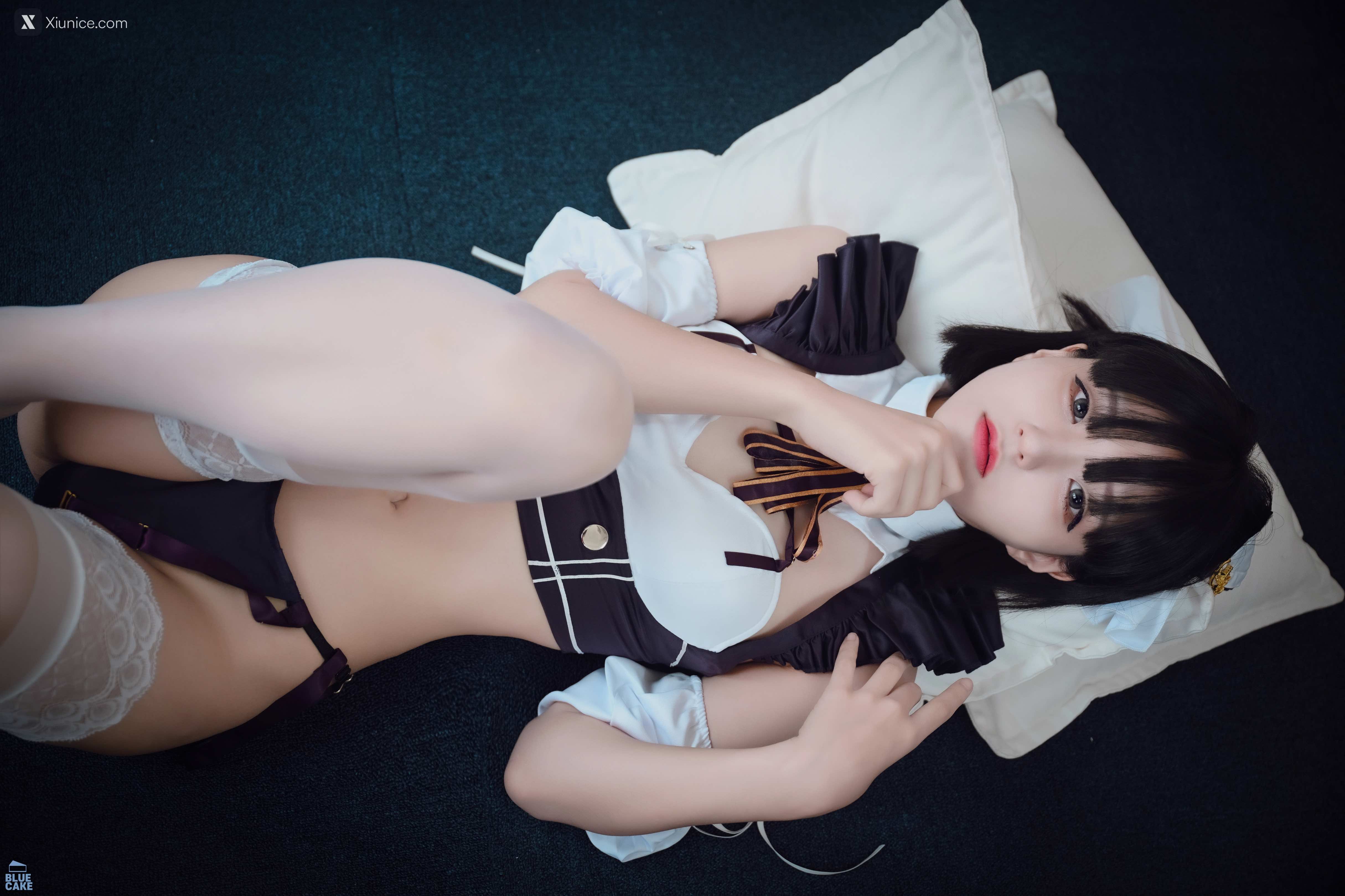 BLUECAKE Jeong Jenny (정제니) – Maid Cosplay 4K