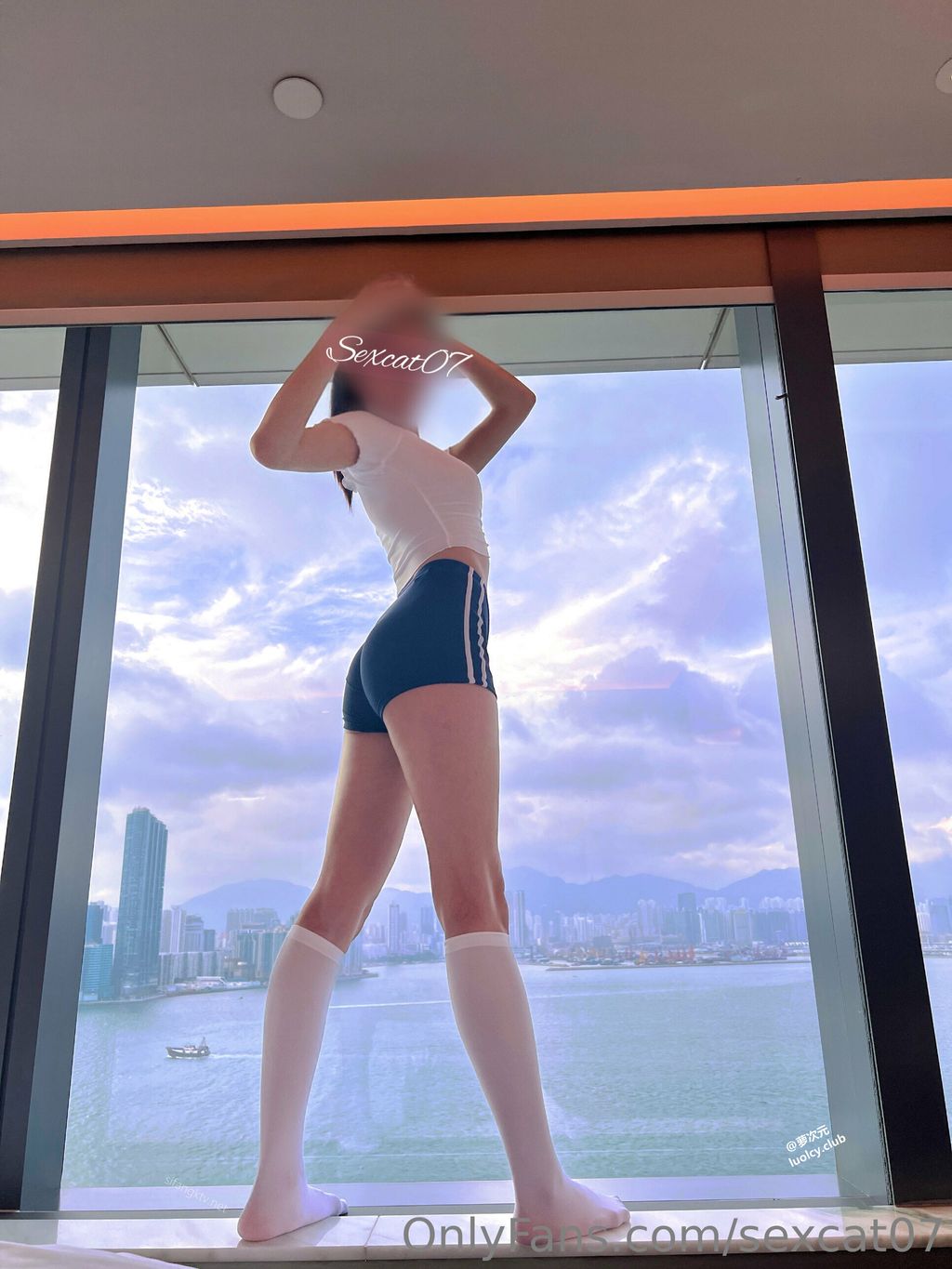 [OtherXXX] Sexcat(性感的猫)： OF究极绿帽骚妻 健身室大乱交混战
