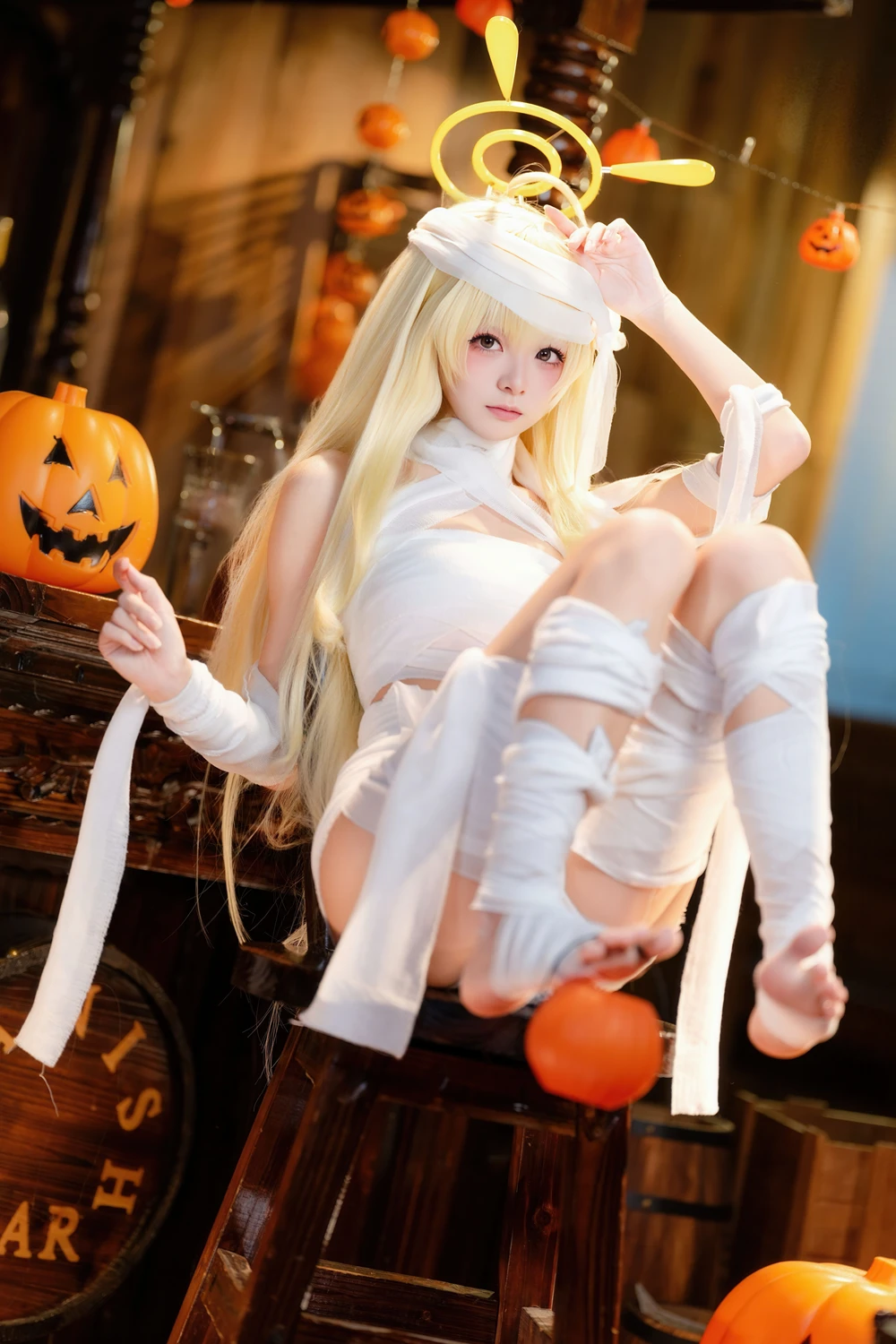Cosplay 九柒喵 – 好美＆妃咲万圣节