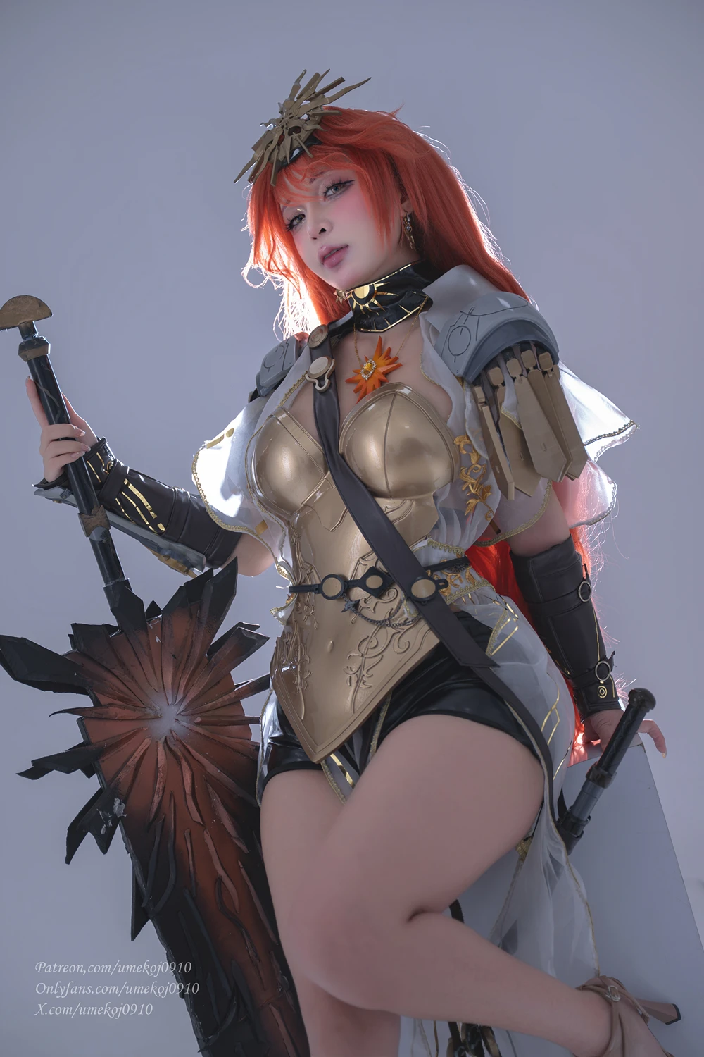 Cosplay Umeko.J – Augusta Wuthering Waves 鸣潮 奥古斯塔