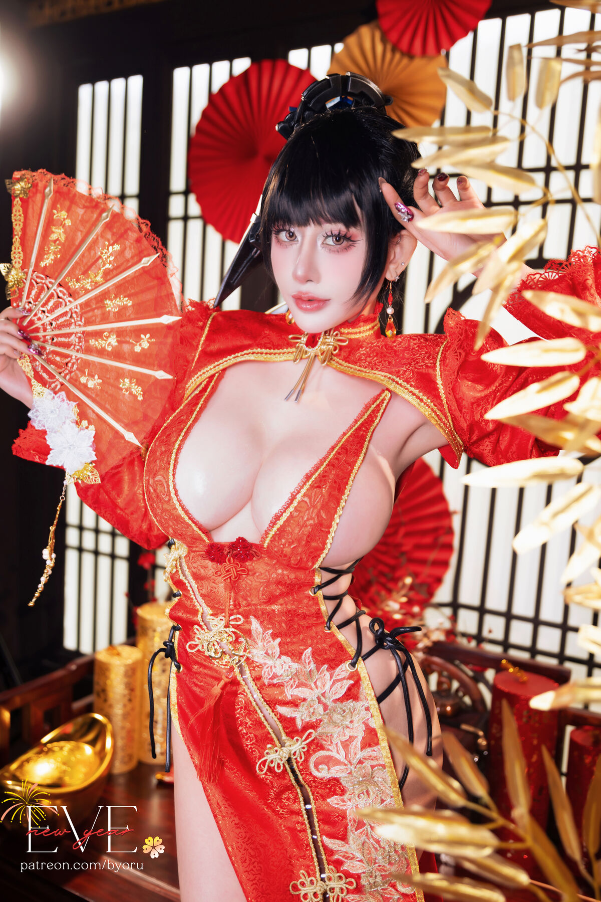 Coser@Byoru - Eve New Year Qipao