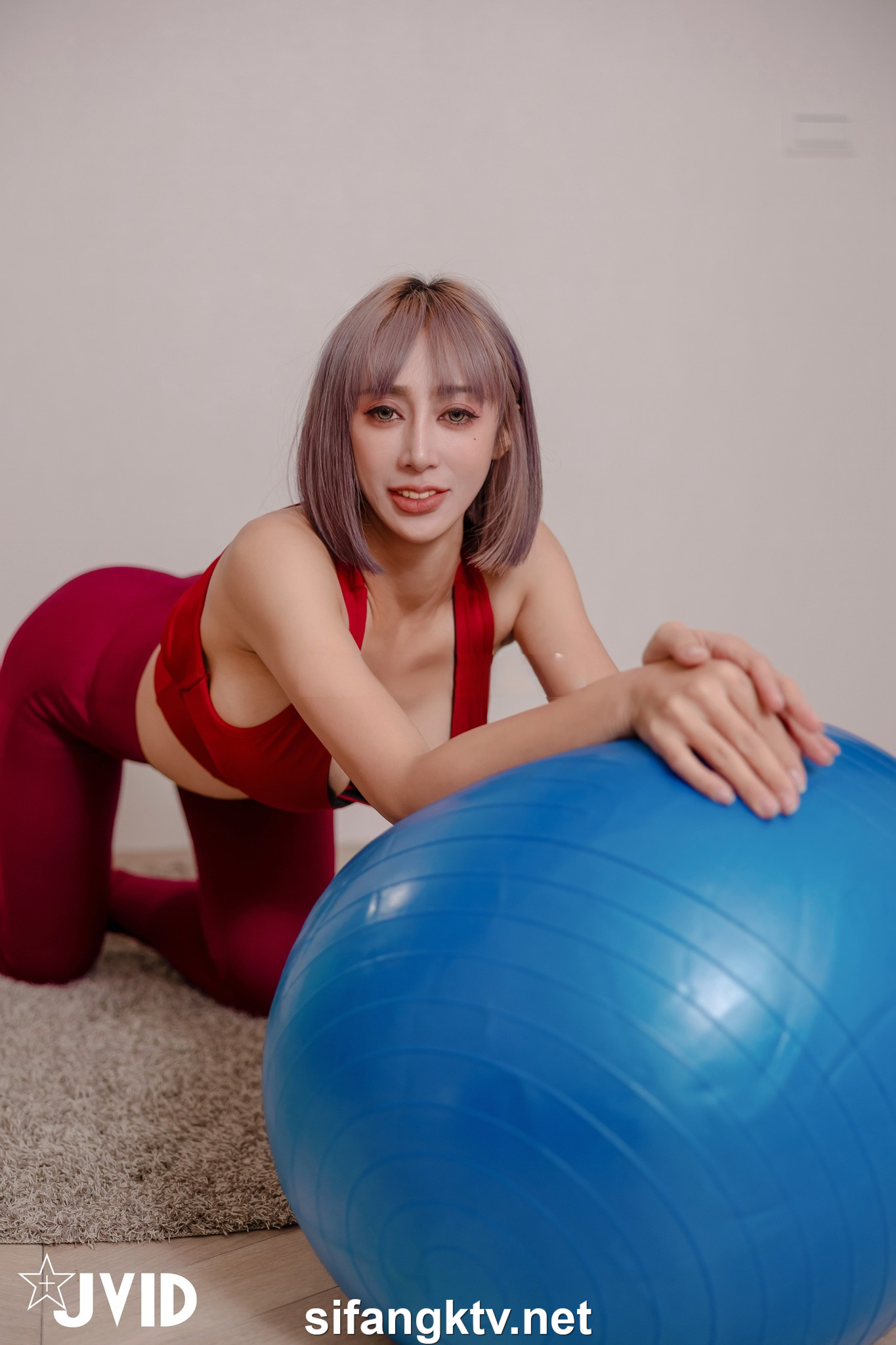 [JVID] Sharon 雪倫 – 健身學員 強制脫衣 特寫掰穴
