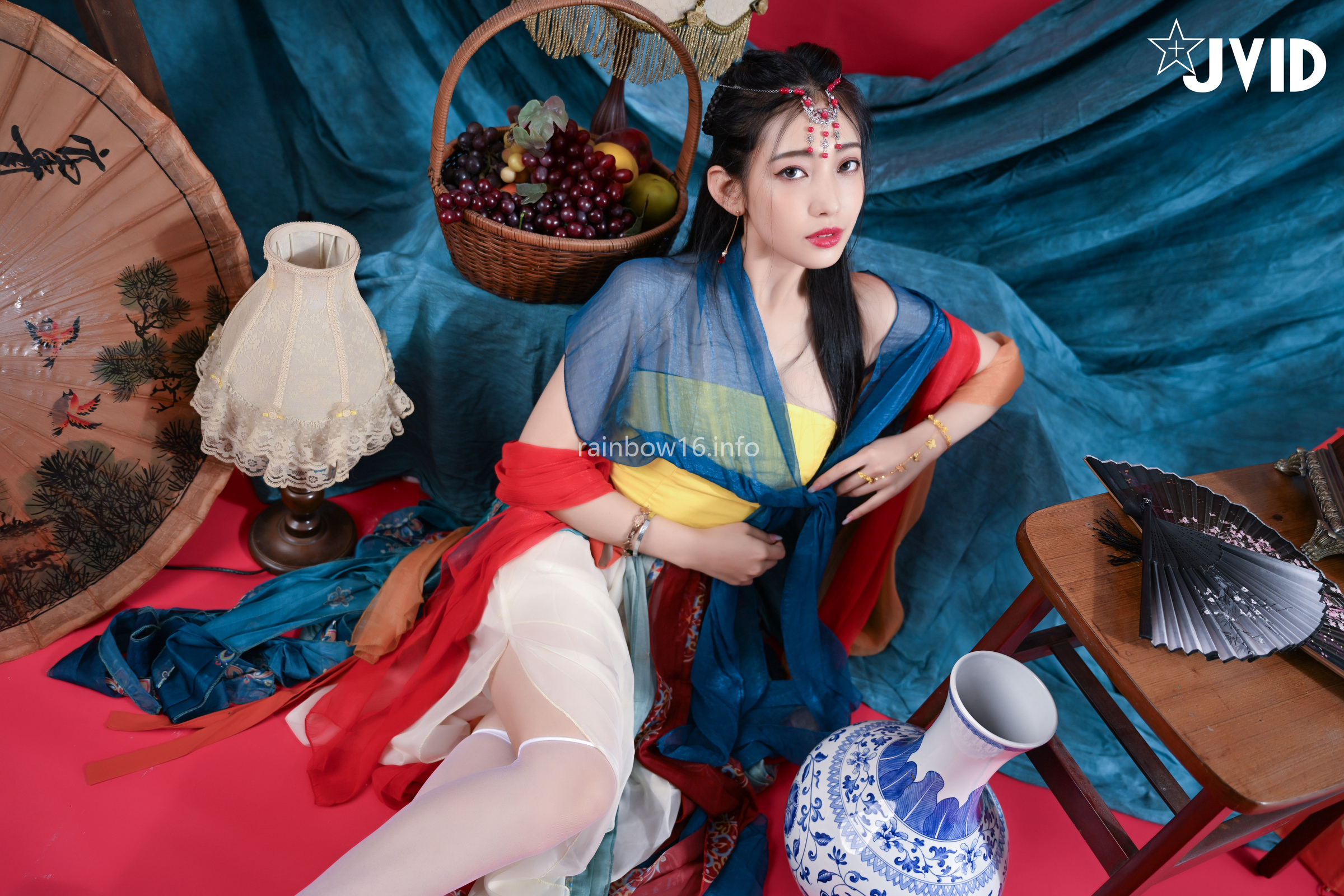[JVID] 夏暮光 – 女神暮光敦煌風格造型服飾首度嘗試,飛越天際穿梭時空與你來場空前未有的愛戀滋味～
