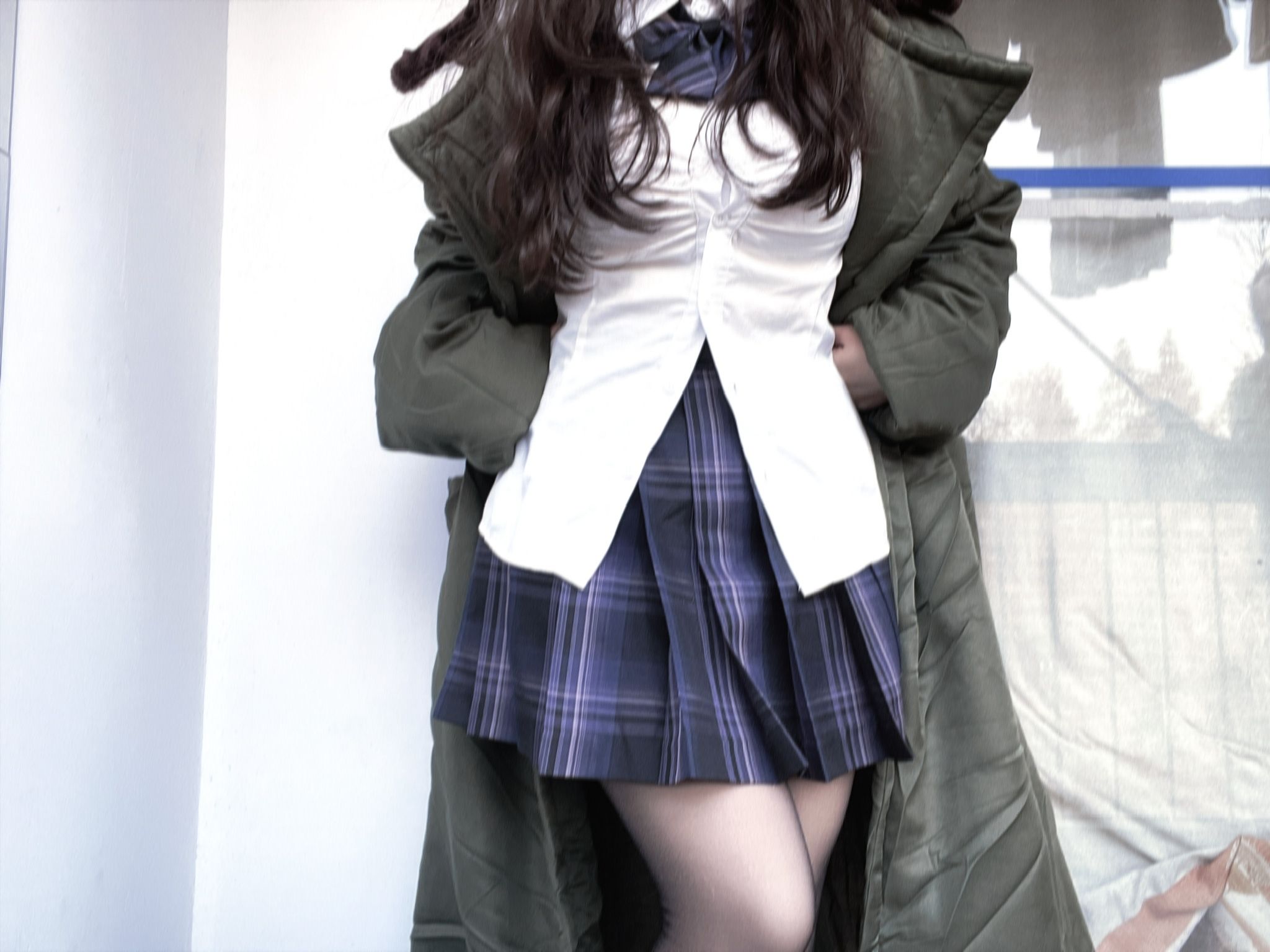 小坦克型女大学： 户外露出 漂亮学生妹私下极度反差 性瘾小母狗