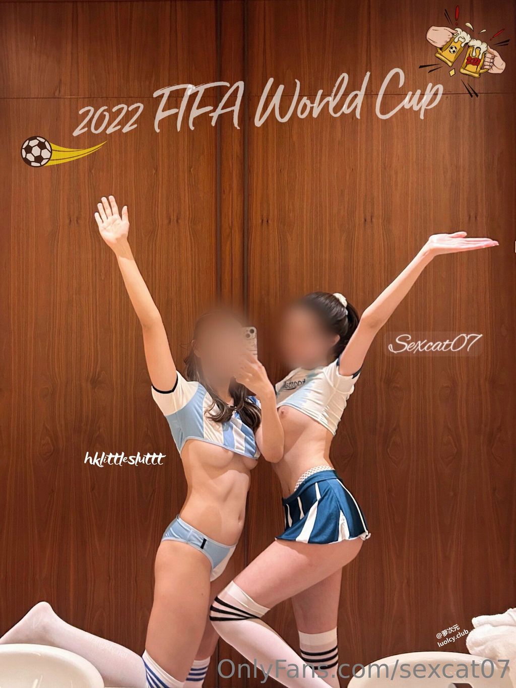 [OtherXXX] Sexcat(性感的猫)： OF究极绿帽骚妻 健身室大乱交混战