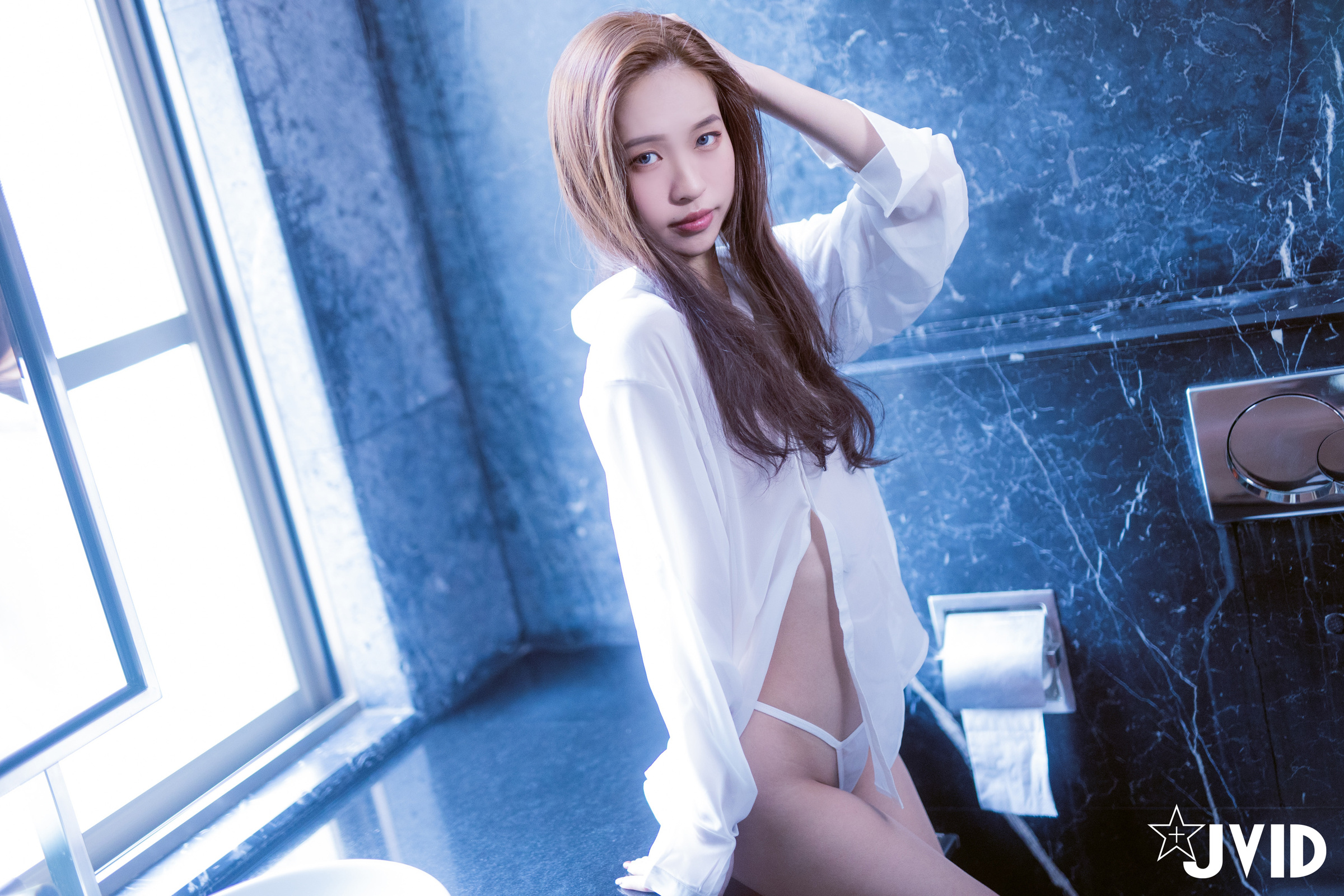 [JVID] 淇淇selina – 穀雨白露花茶 淇淇美少女四點全露