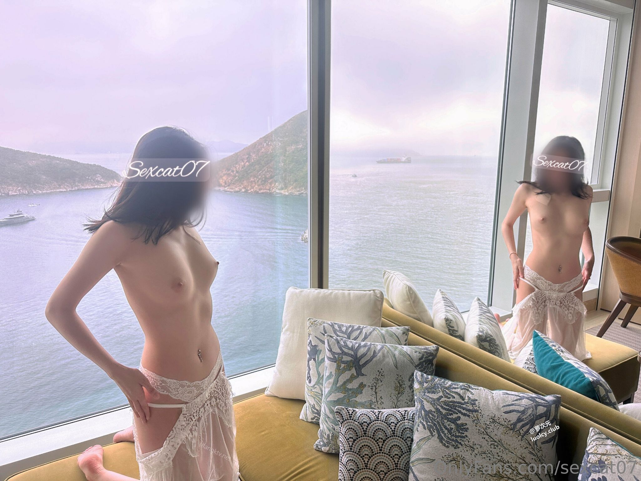 [OtherXXX] Sexcat(性感的猫)： OF究极绿帽骚妻 健身室大乱交混战