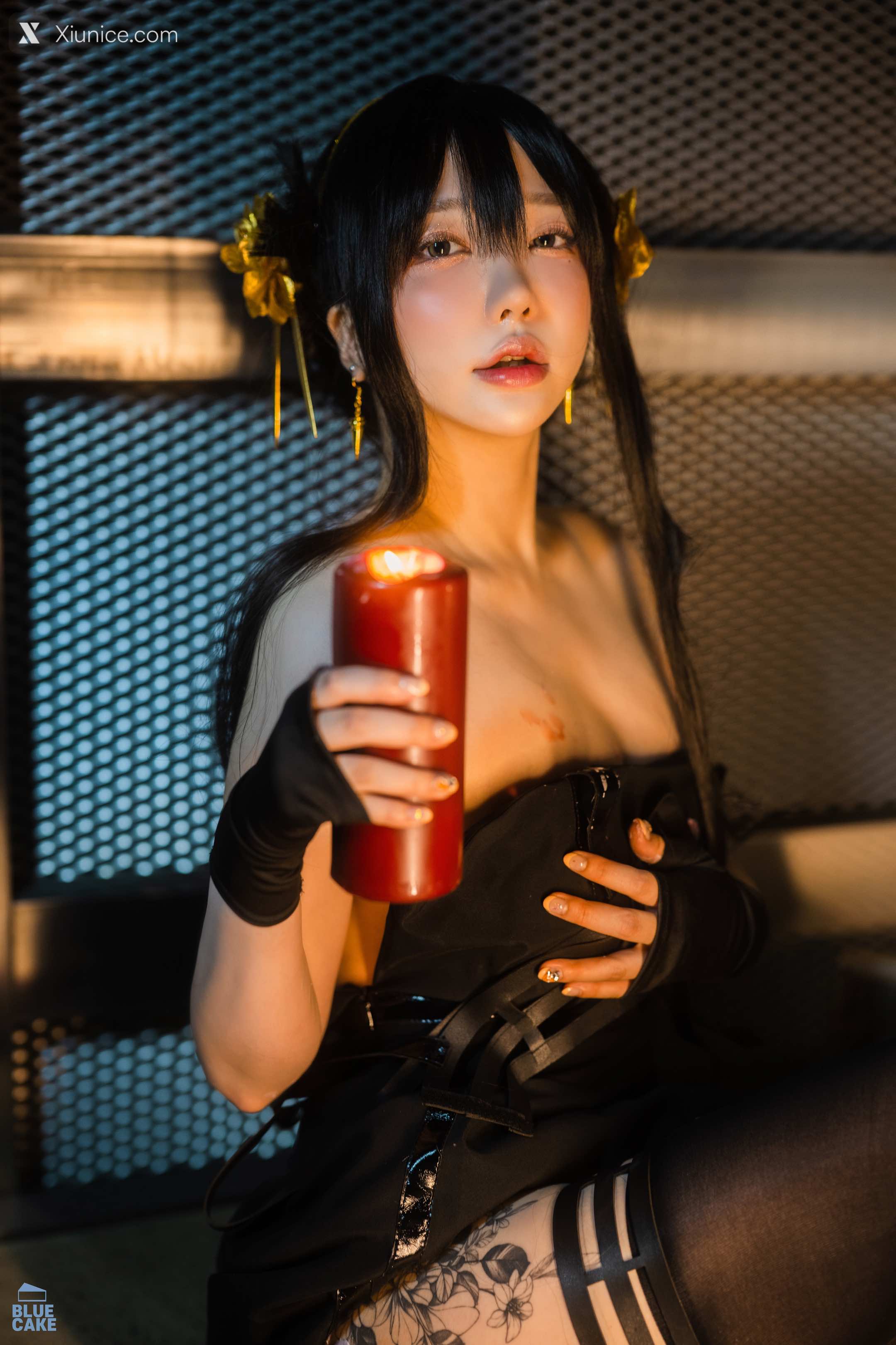 BLUECAKE Son Ye-Eun (손예은) – Black Rose RED+ 4K