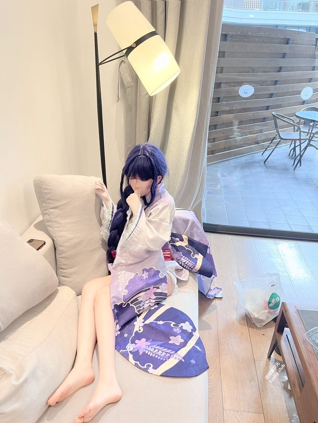 [OtherXXX] 呆呆(小粉馒头)： Cos大奶白虎萝莉 极品福利姬