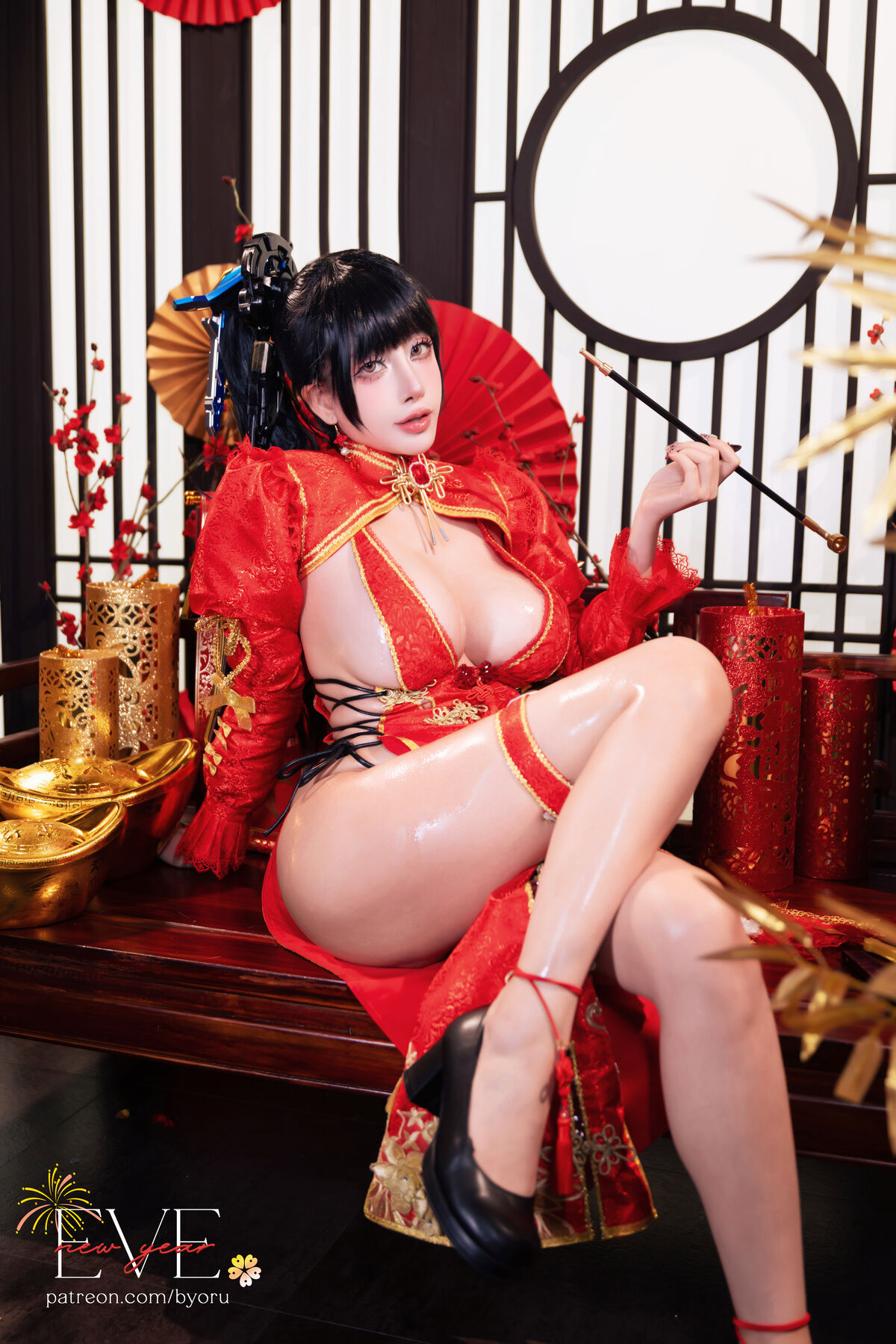 Coser@Byoru - Eve New Year Qipao