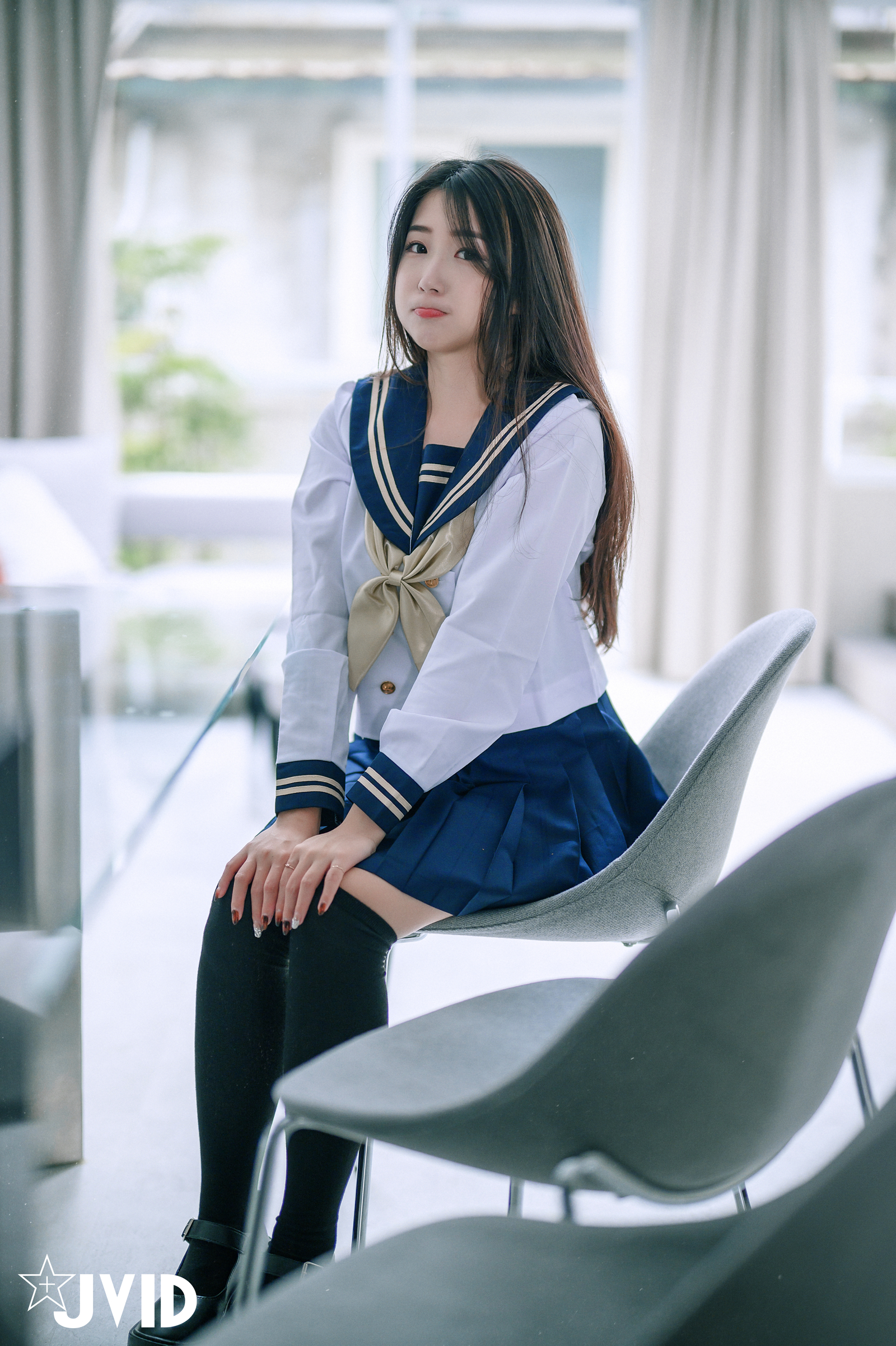 [JVID] 肉包Mini – 童顏巨乳的學生妹 肉包，放課後的特殊打工服務