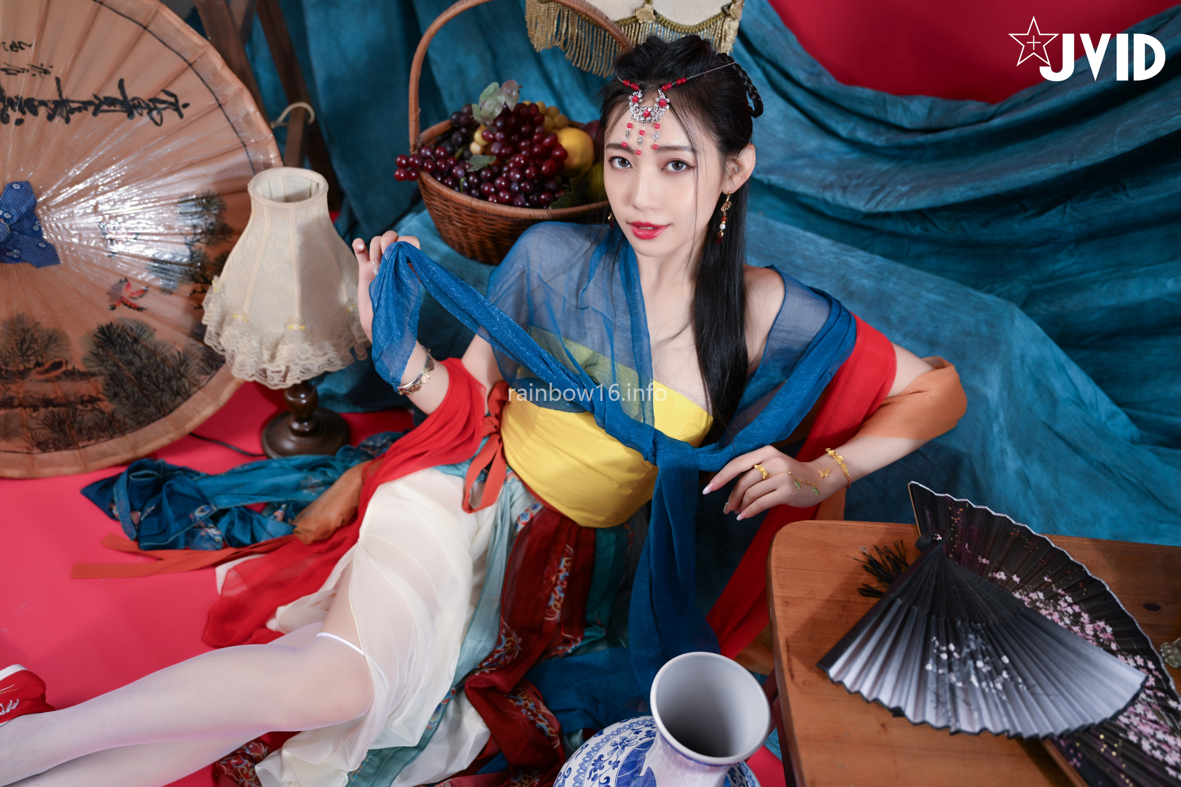[JVID] 夏暮光 – 女神暮光敦煌風格造型服飾首度嘗試,飛越天際穿梭時空與你來場空前未有的愛戀滋味～