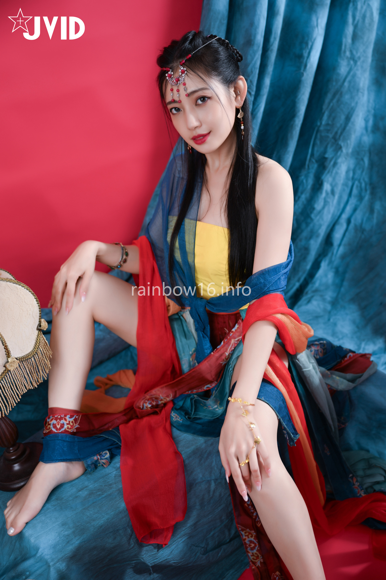 [JVID] 夏暮光 – 女神暮光敦煌風格造型服飾首度嘗試,飛越天際穿梭時空與你來場空前未有的愛戀滋味～