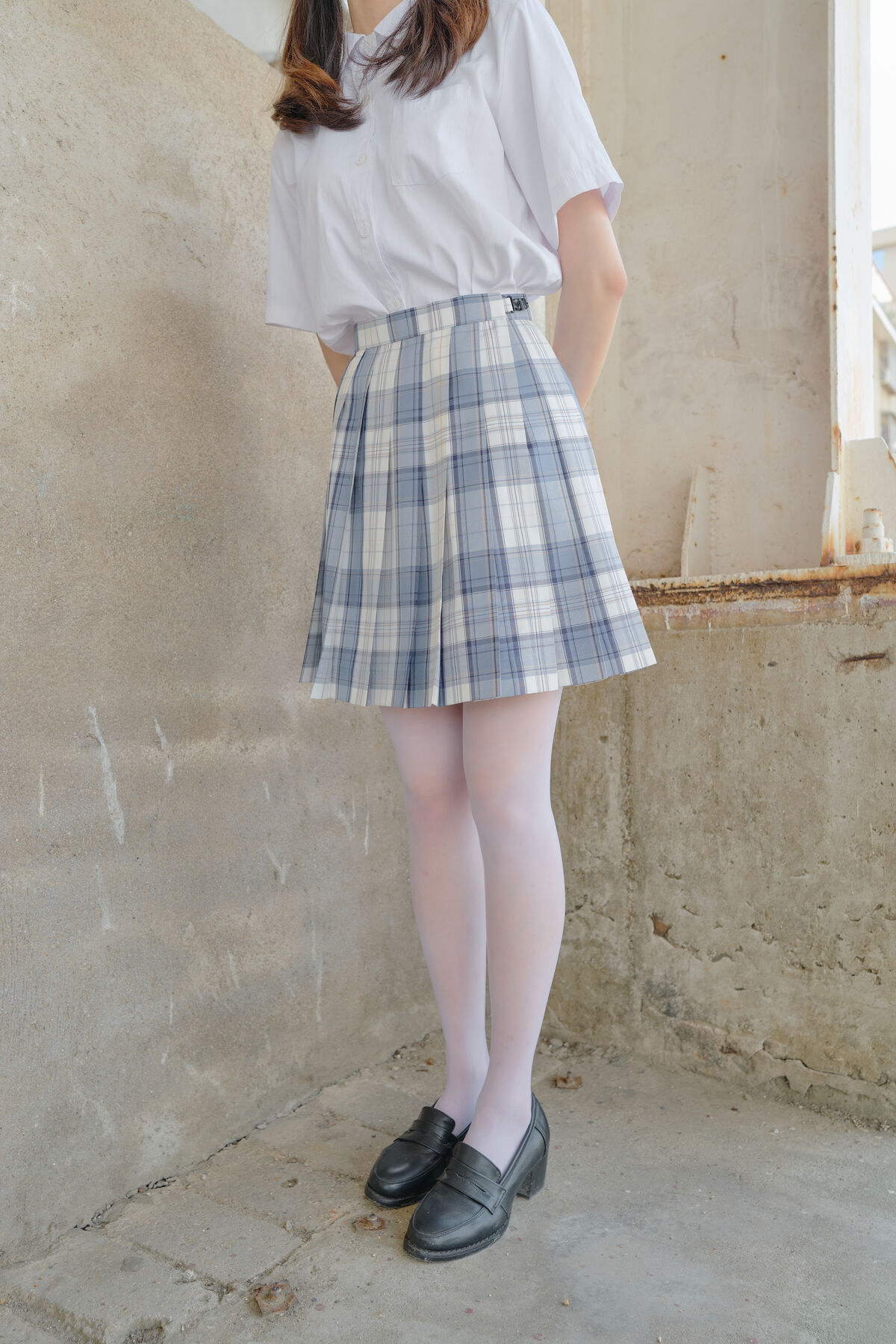 森萝财团写真 内部写真 Xiao Qi - 小七 JK白丝 13D Part01