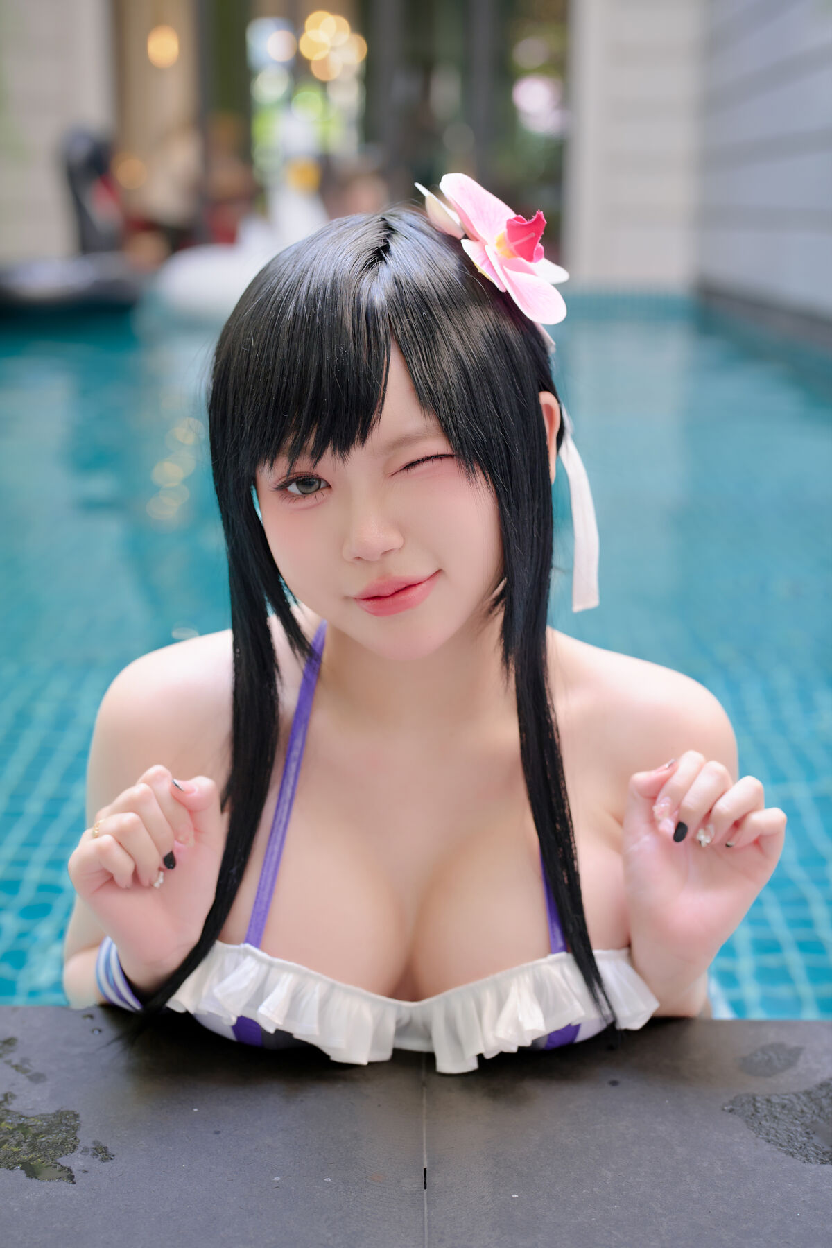 Coser@ZinieQ - Tifa Swimsuit FF VII 21 Coser@ZinieQ - Tifa Swimsuit FF VII