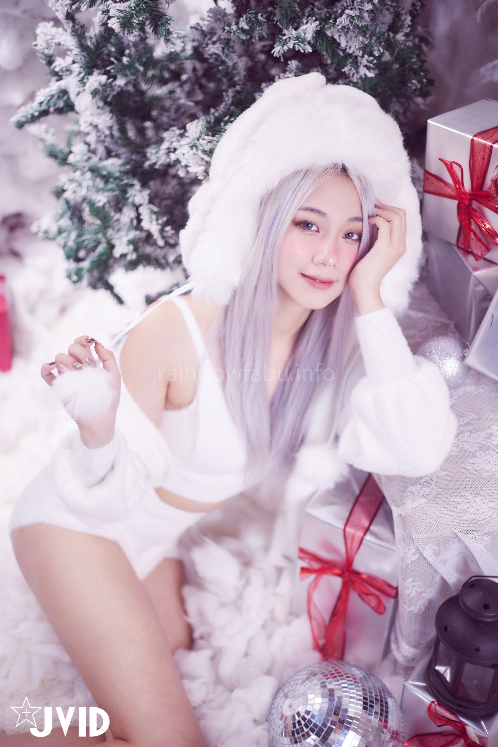 [JVID] Verna – 性感的愛死寂寞人雪女Verna陪你度過聖誕寒冬