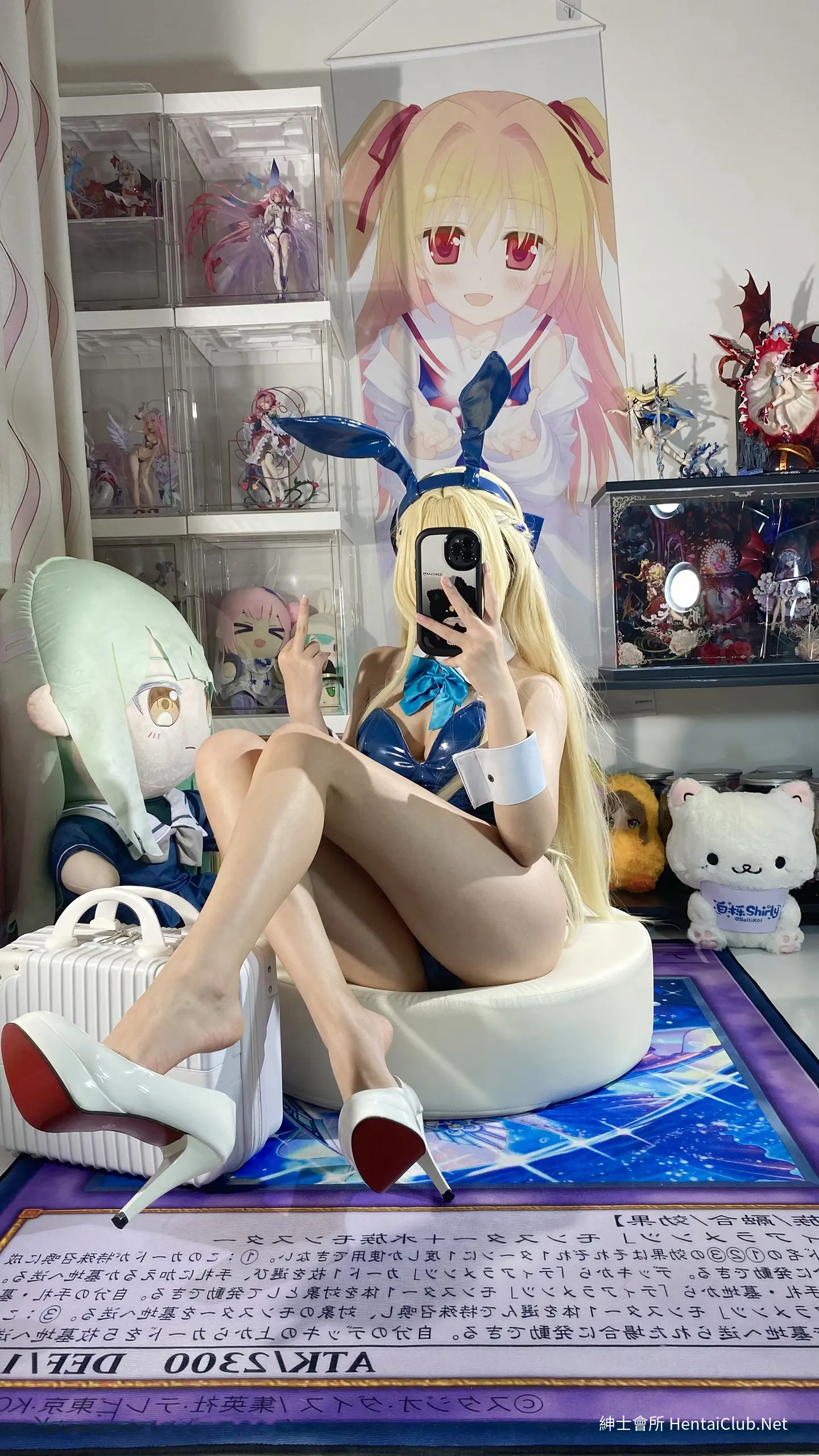 白栎Shirly 碧蓝档案 飞鸟马时 兔女郎 91 白栎Shirly 碧蓝档案 飞鸟马时 兔女郎