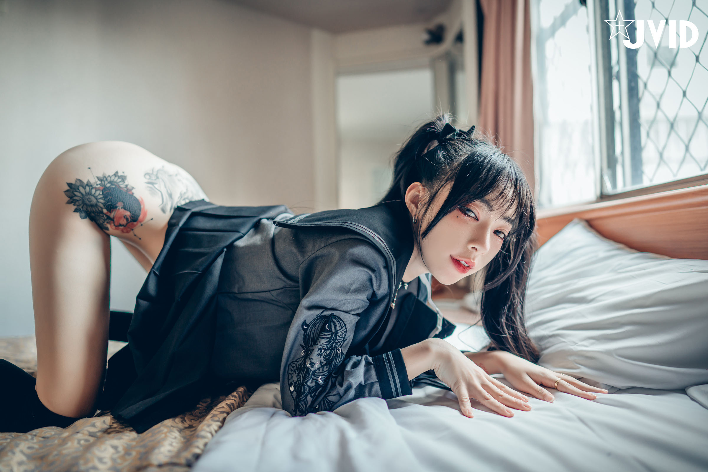 [JVID] 飄飄哥 – 色色妄想系列 校花也是大姐頭