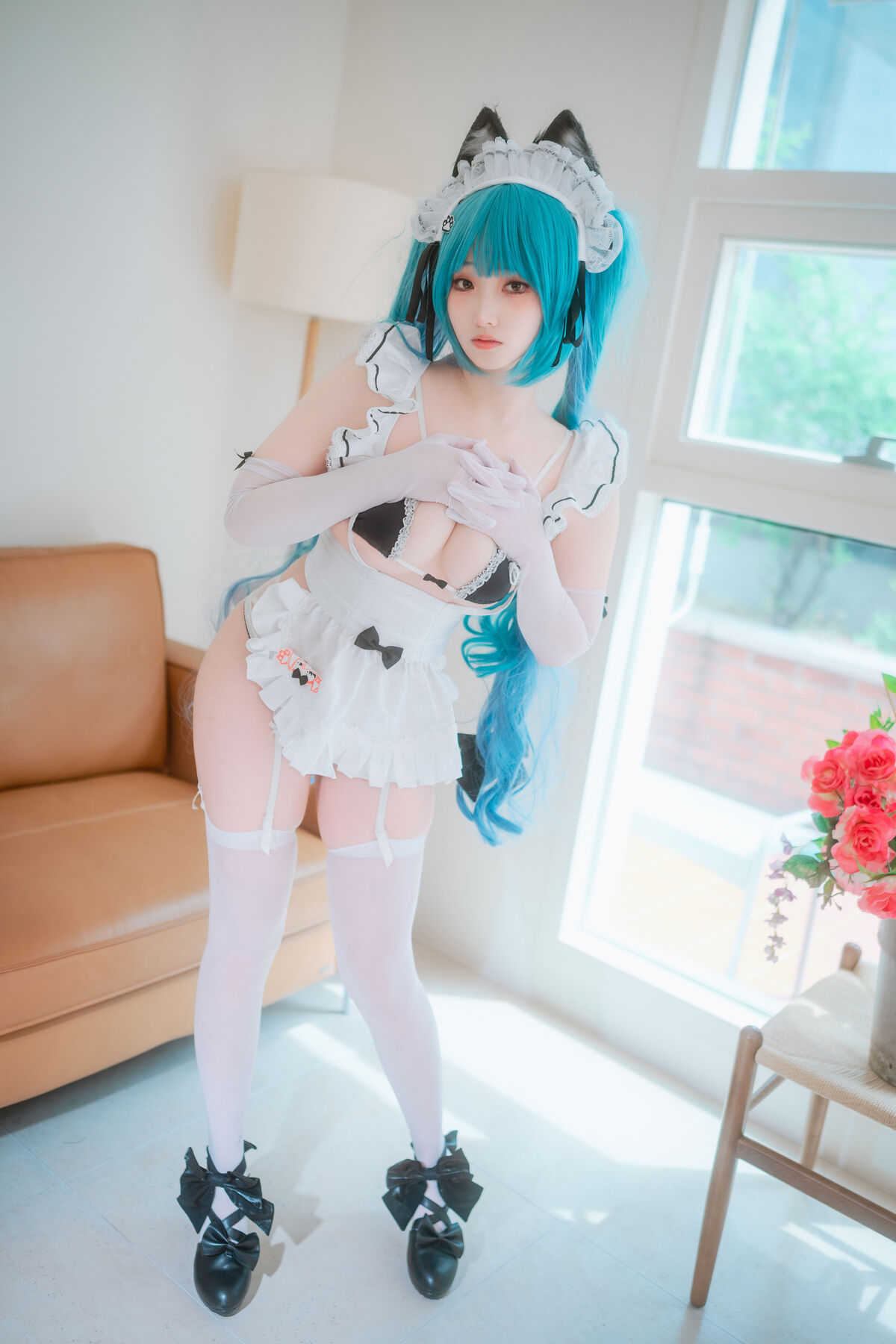DJAWA Bambi 밤비 - Nikke Privaty Unkind Maid Part03