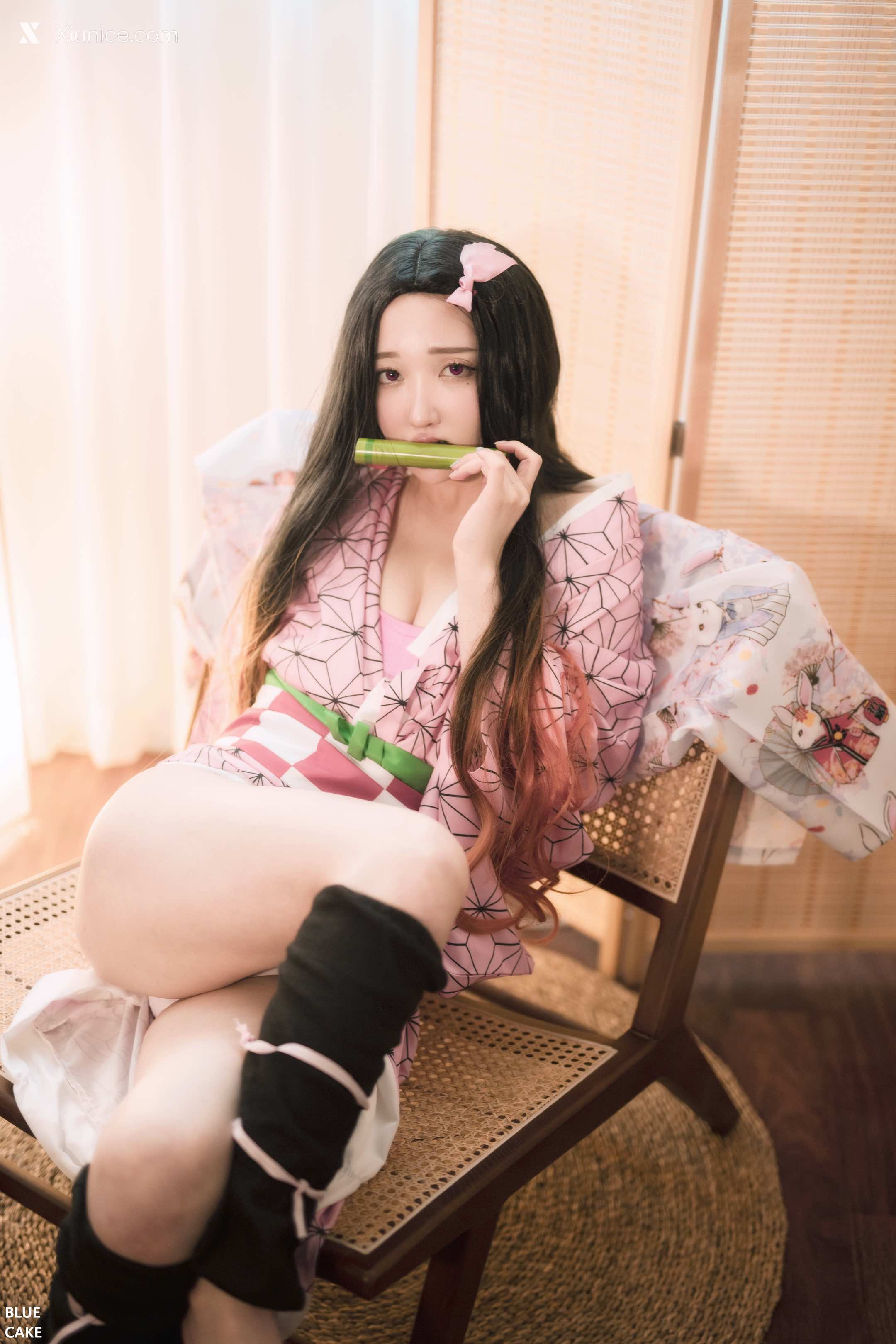 BLUECAKE Son Ye-Eun (손예은) – Pink Oni 4K