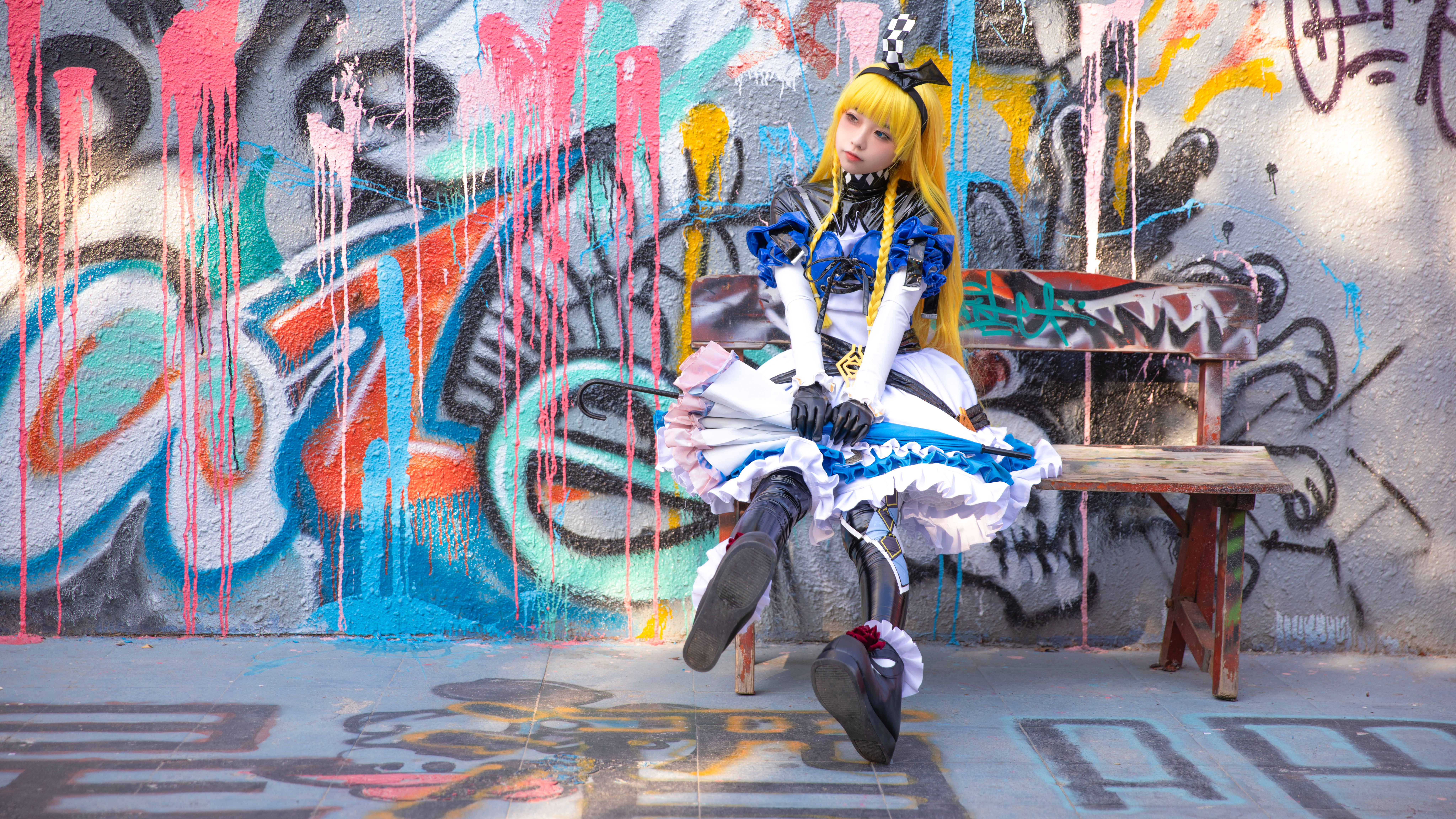 [Cosplay] G44不会受伤 多娜多娜 爱丽丝