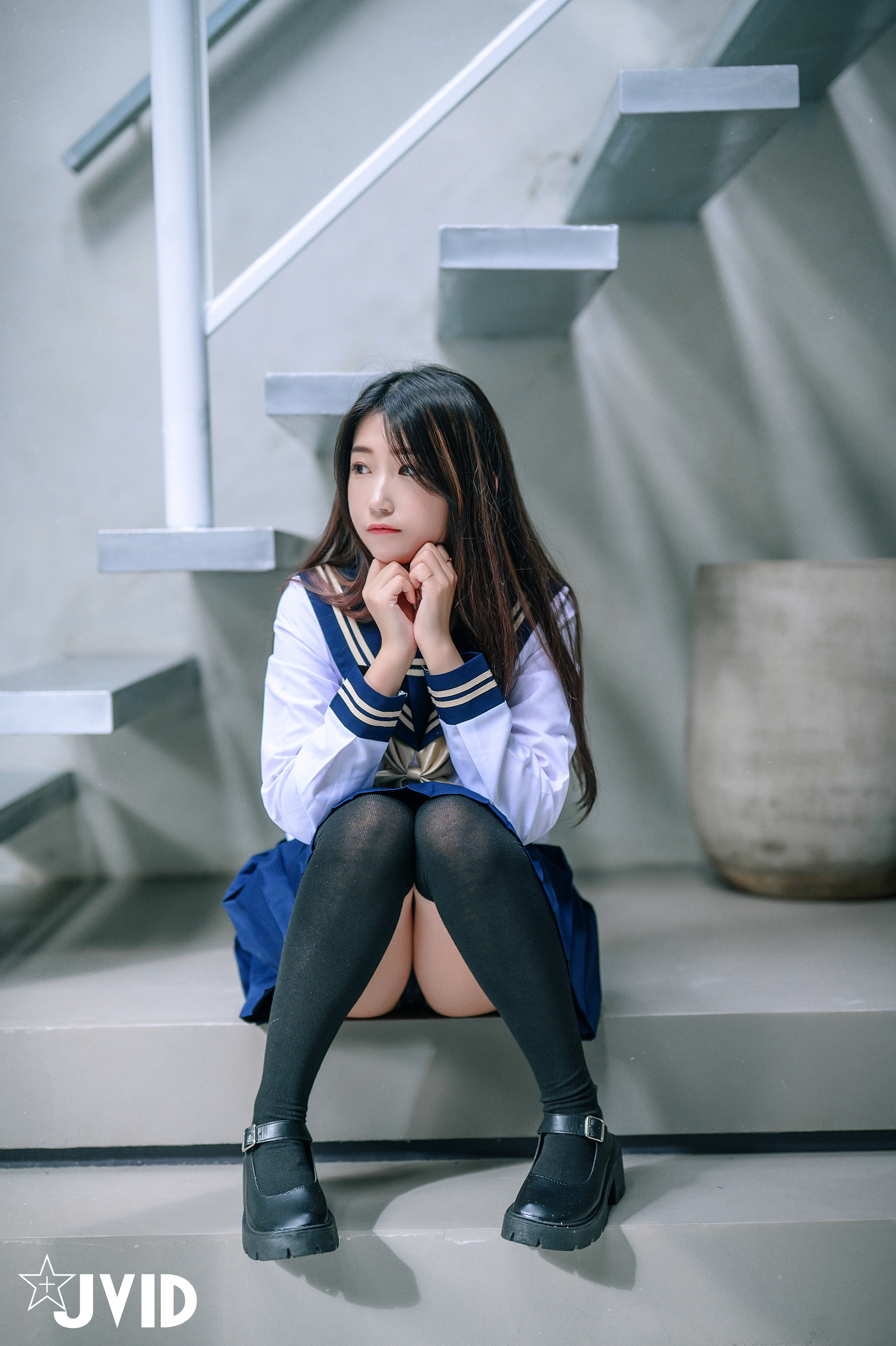 [JVID] 肉包Mini – 童顏巨乳的學生妹 肉包，放課後的特殊打工服務