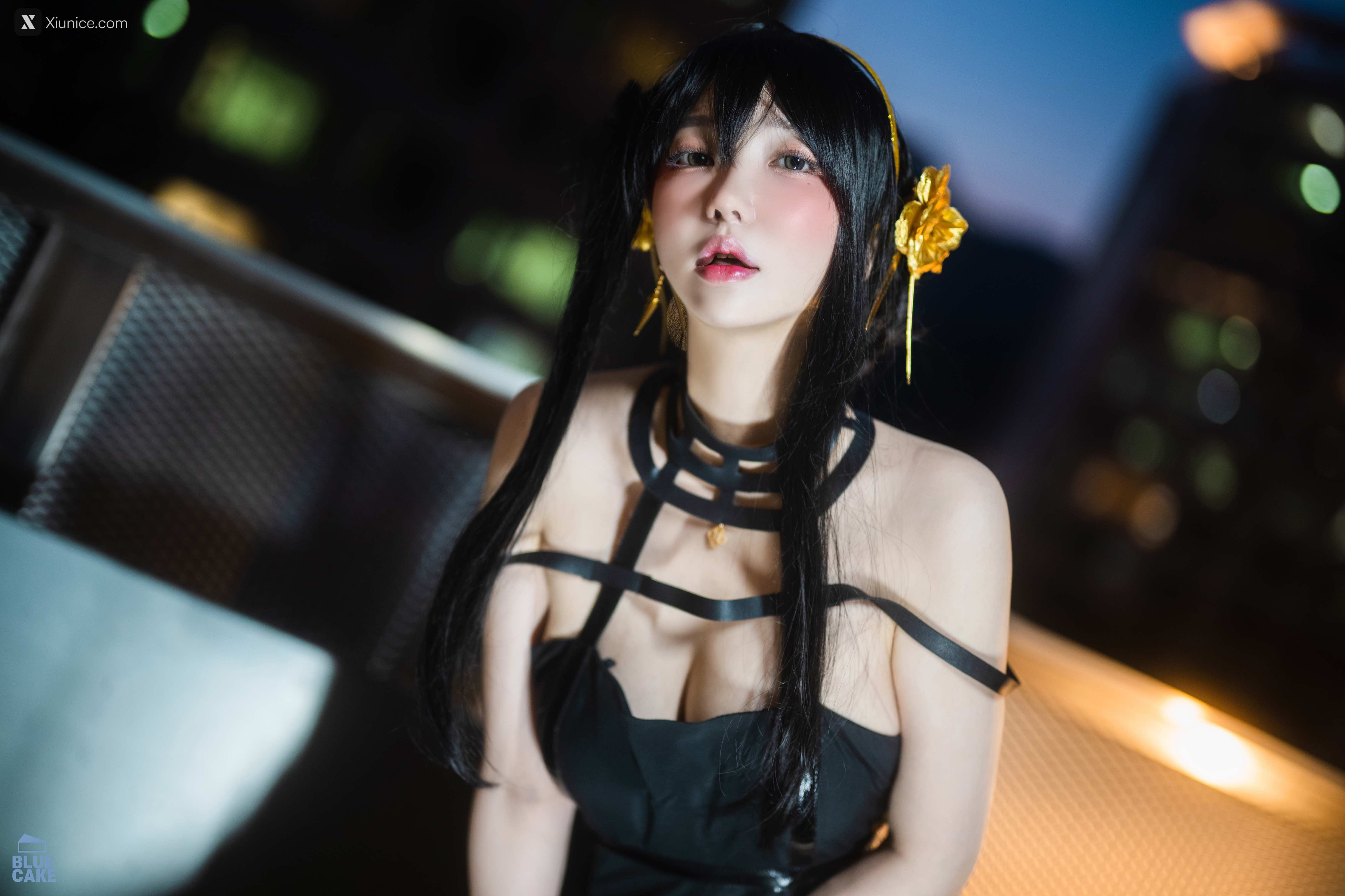 BLUECAKE Son Ye-Eun (손예은) – Black Rose RED+ 4K