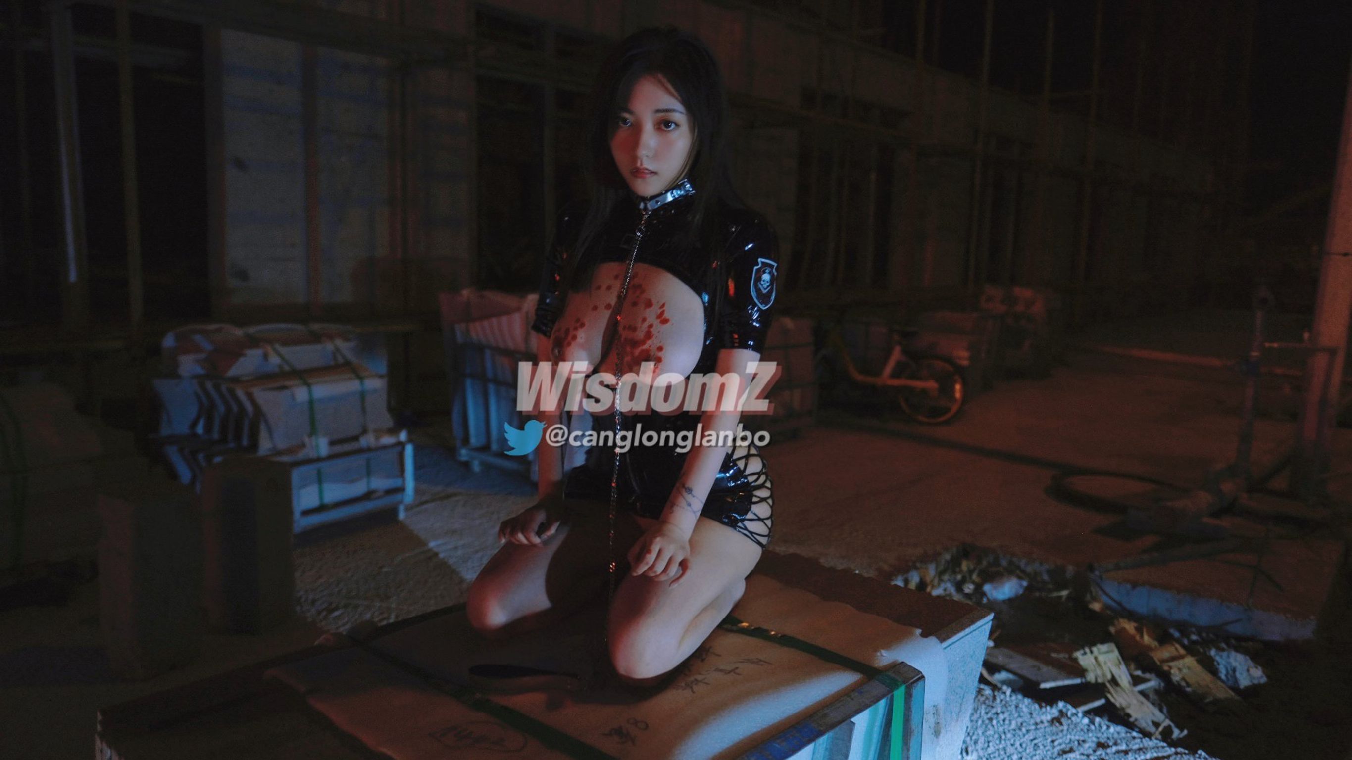 酒月： 极品巨乳 人前露出私拍