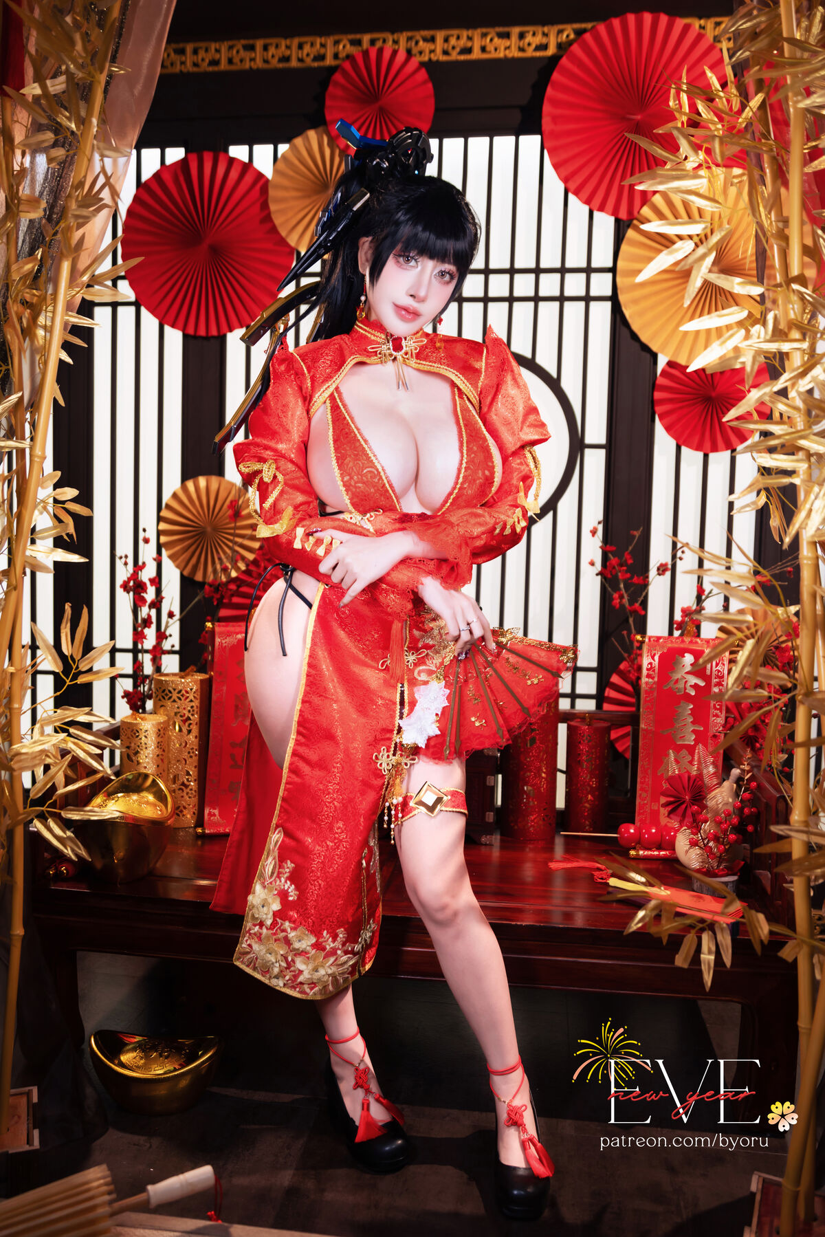 Coser@Byoru - Eve New Year Qipao