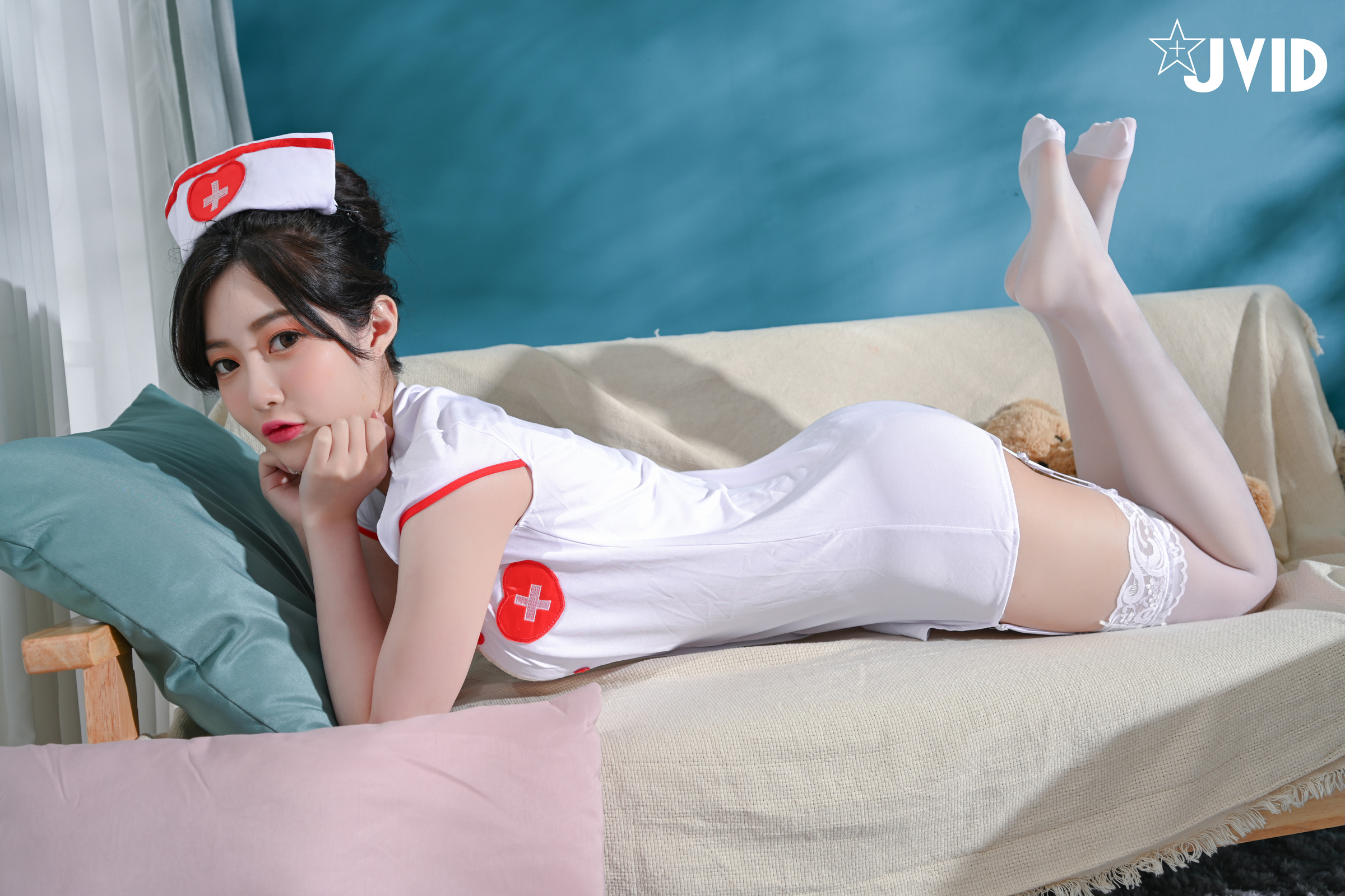 [JVID] 璃奈醬 – 打完疫苗是不是發燒酸痛痛？小護士璃奈醬全心陪伴照顧你!還沒輪到打疫苗超幹？沒關係璃奈醬腳開開給你在神鮑裡注入白色汁液