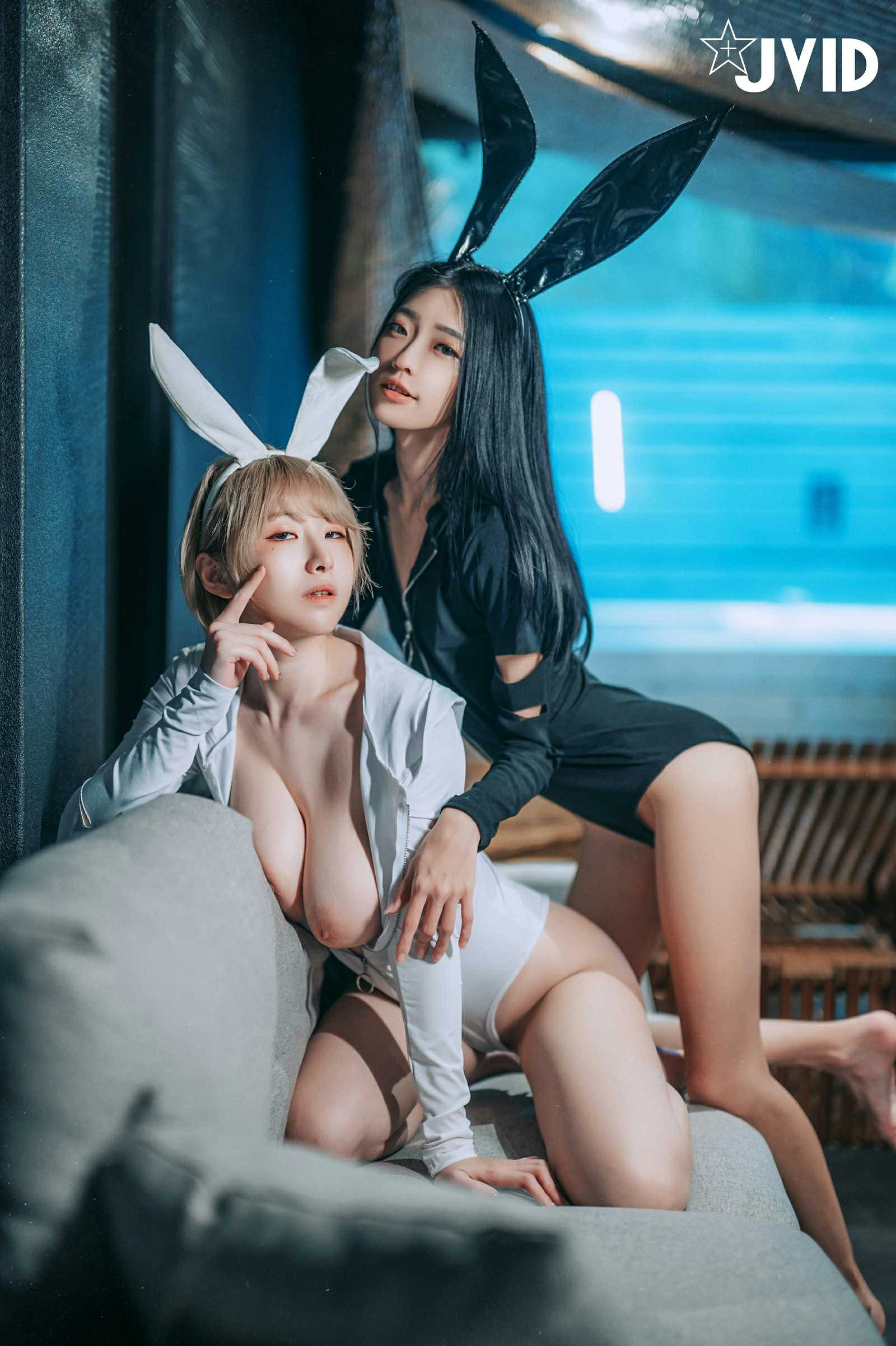 [JVID] 妍妍 Angel & 黎菲儿 – 色色的温泉之旅