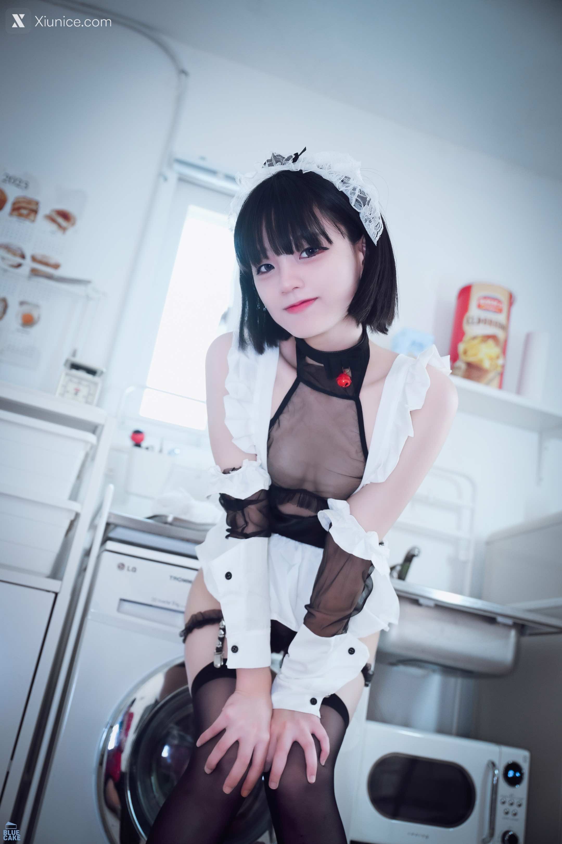BLUECAKE Jeong Jenny (정제니) – Maid Cosplay 4K