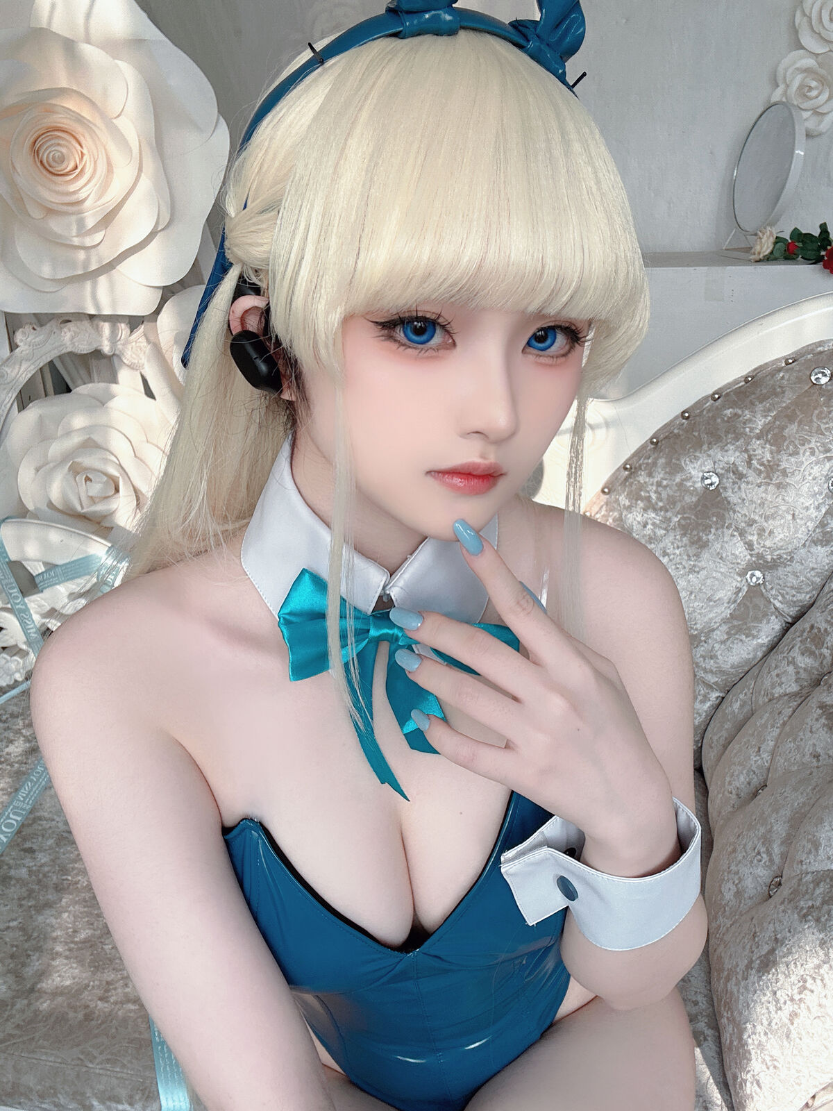 Coser@屿鱼 - 蔚蓝档案 飞鸟马时 兔女郎 S