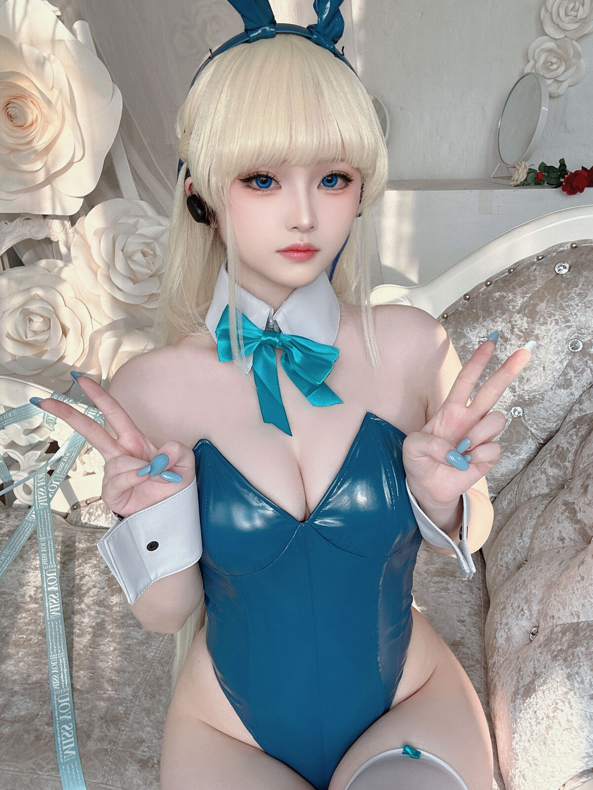 Coser@屿鱼 - 蔚蓝档案 飞鸟马时 兔女郎 S