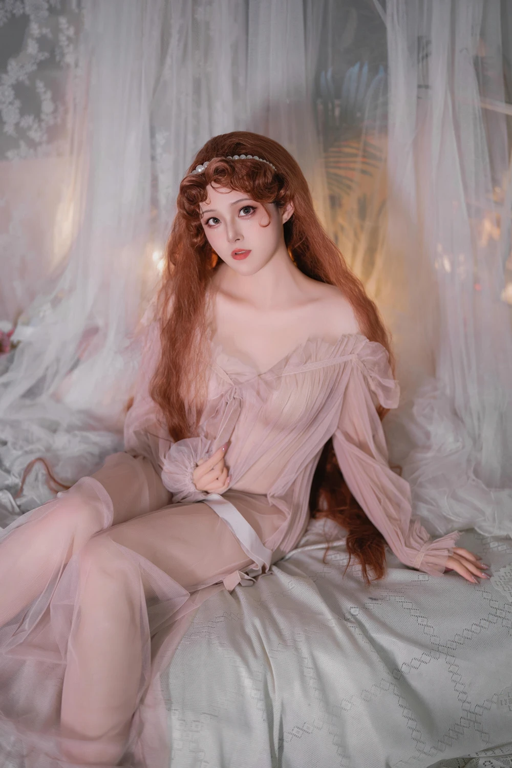 Cosplay Natsuko夏夏子 – 粉雾