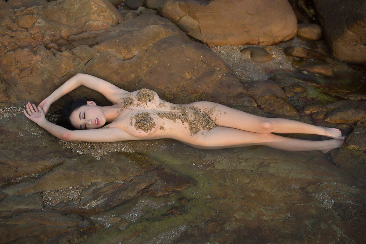 Private Photoshoot 黄可人 - 纯欲女神 户外海边私拍 Part05