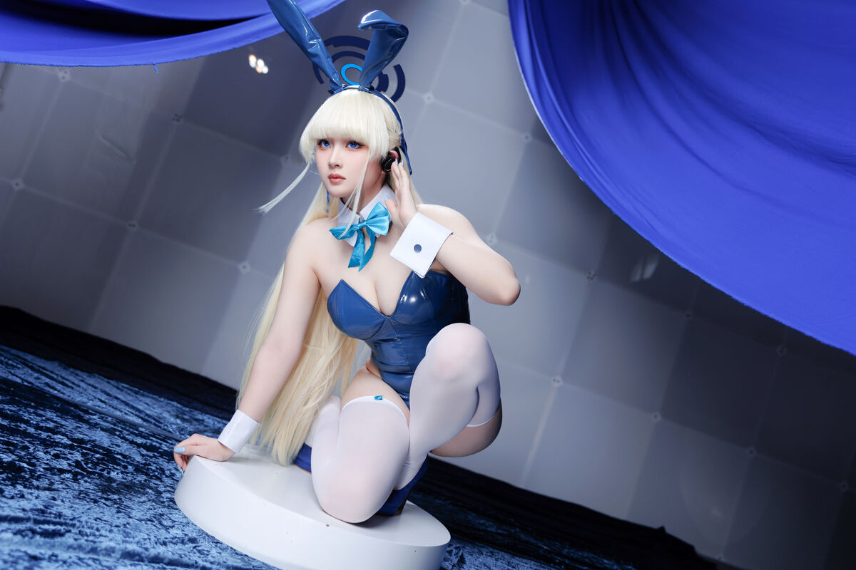 Coser@屿鱼 - 蔚蓝档案 飞鸟马时 兔女郎 S