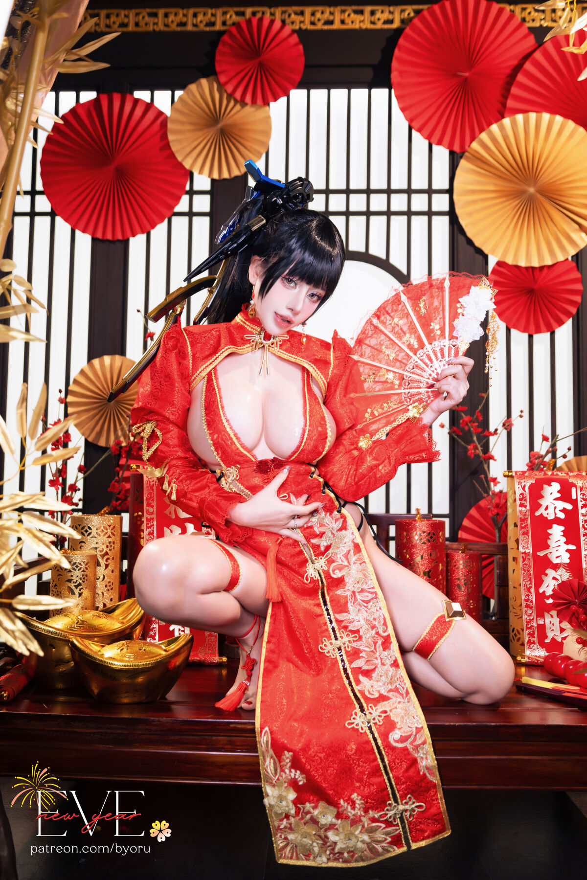 Coser@Byoru - Eve New Year Qipao