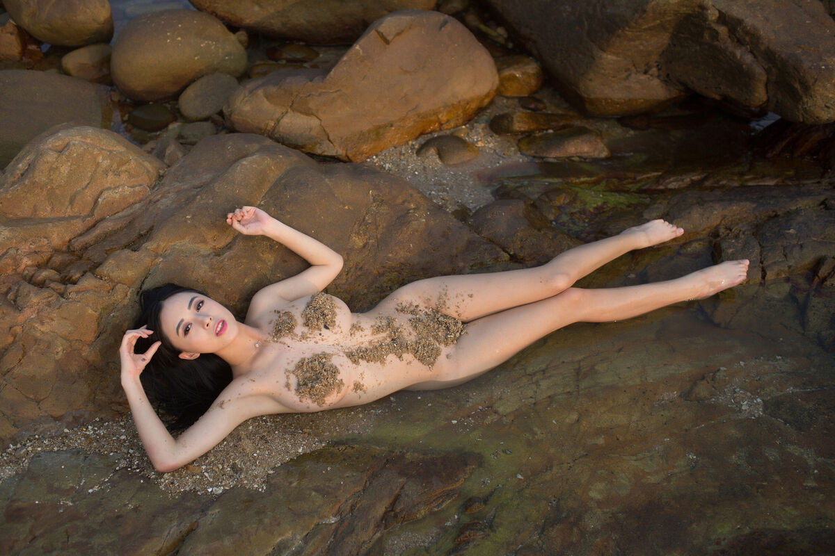 Private Photoshoot 黄可人 - 纯欲女神 户外海边私拍 Part05