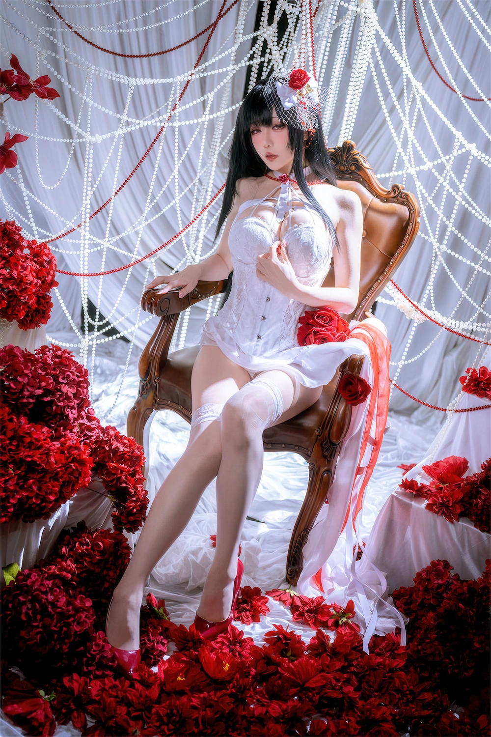 Cosplay 星之迟迟Hoshilily – Nikke米哈拉 羁绊锁链